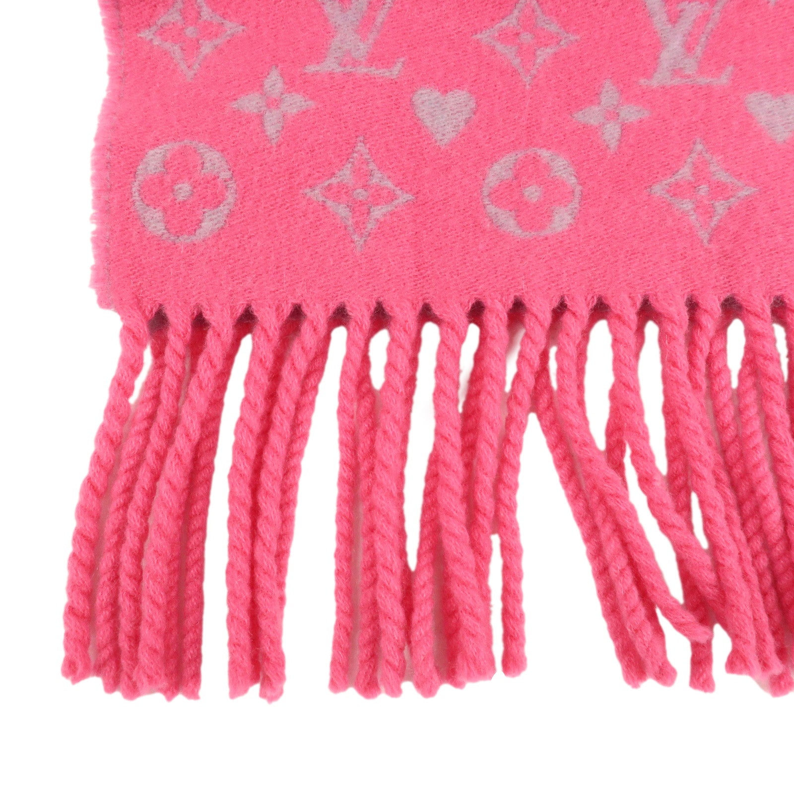 Louis Vuitton Escharp Game On Pink Scarf Pink M76901