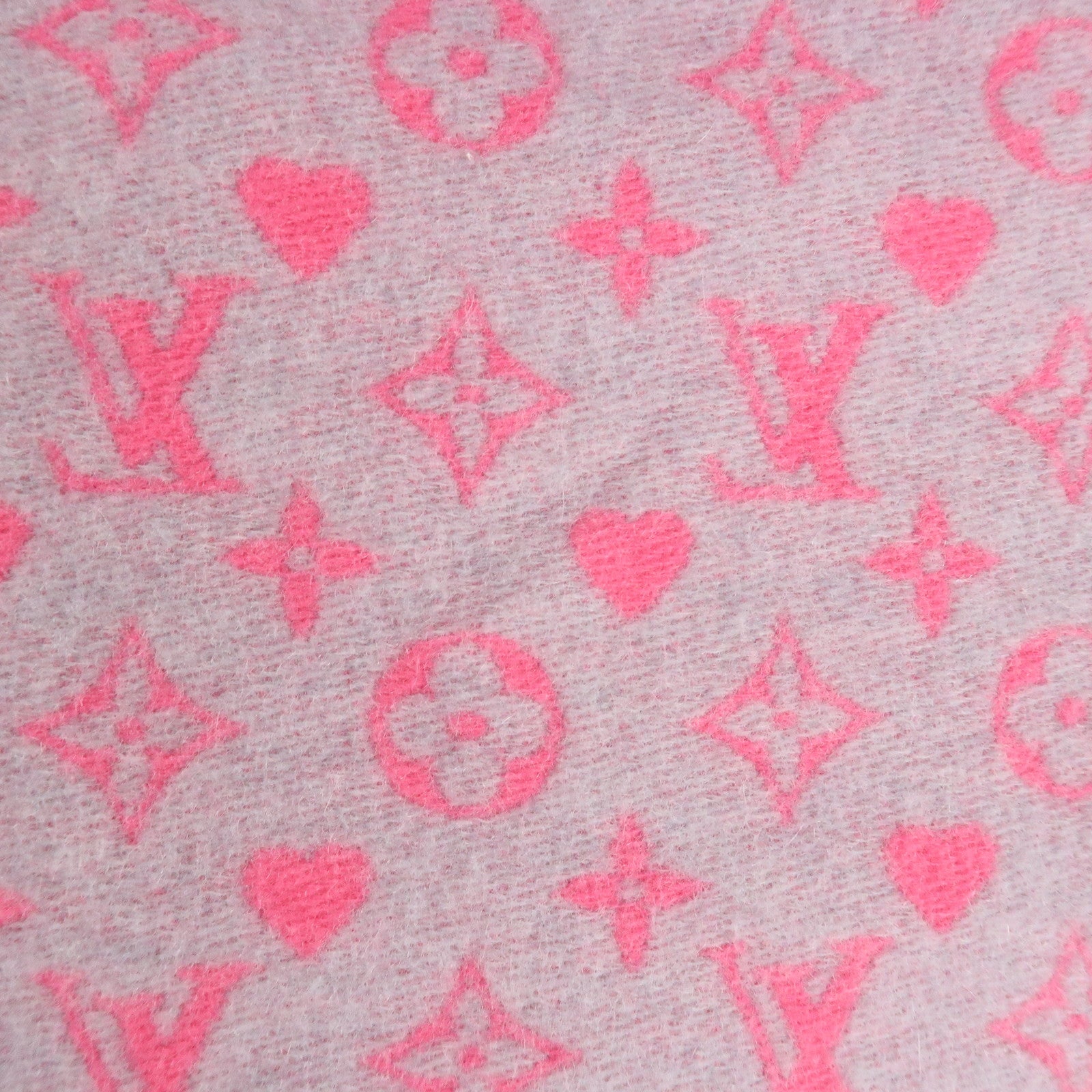 Louis Vuitton Escharp Game On Pink Scarf Pink M76901