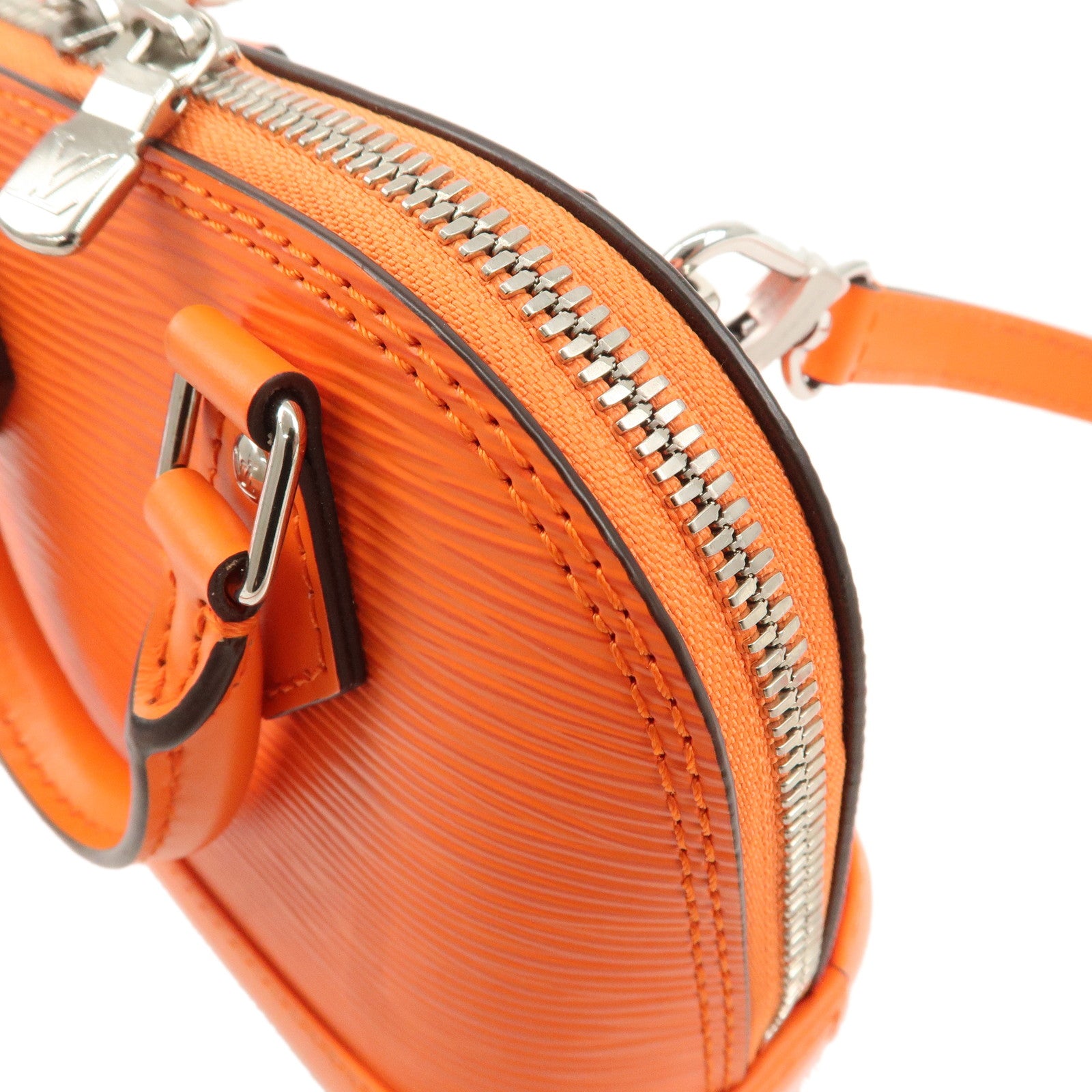 Louis Vuitton Epi Nano Alma 2Way Bag Shoulder Bag Orange M82404