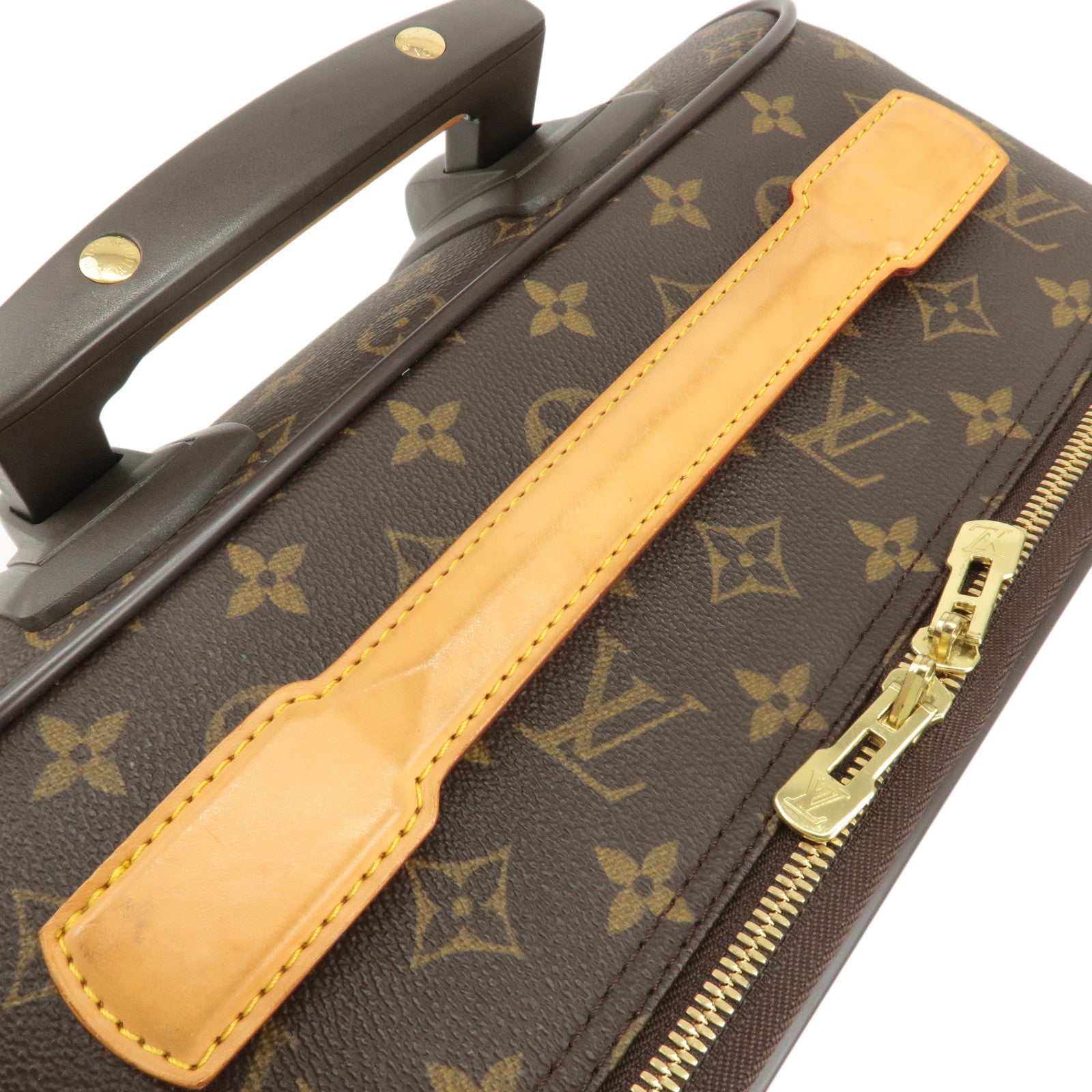 Louis Vuitton Monogram Pegase 45 Luggage Bag Travel Bag M23293 Used