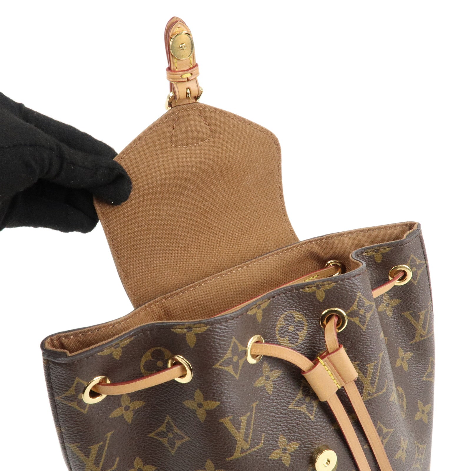 Louis Vuitton Monogram Montsouris NM BB Back Pack M45502