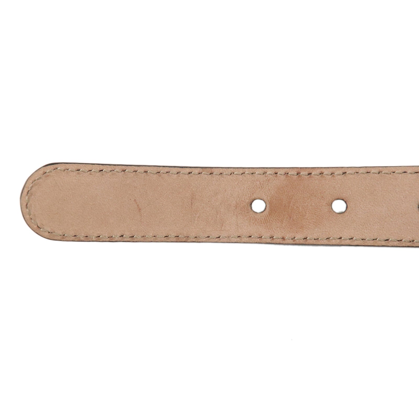 GUCCI Gucci Interlocking G GG Supreme Belt Beige 258395