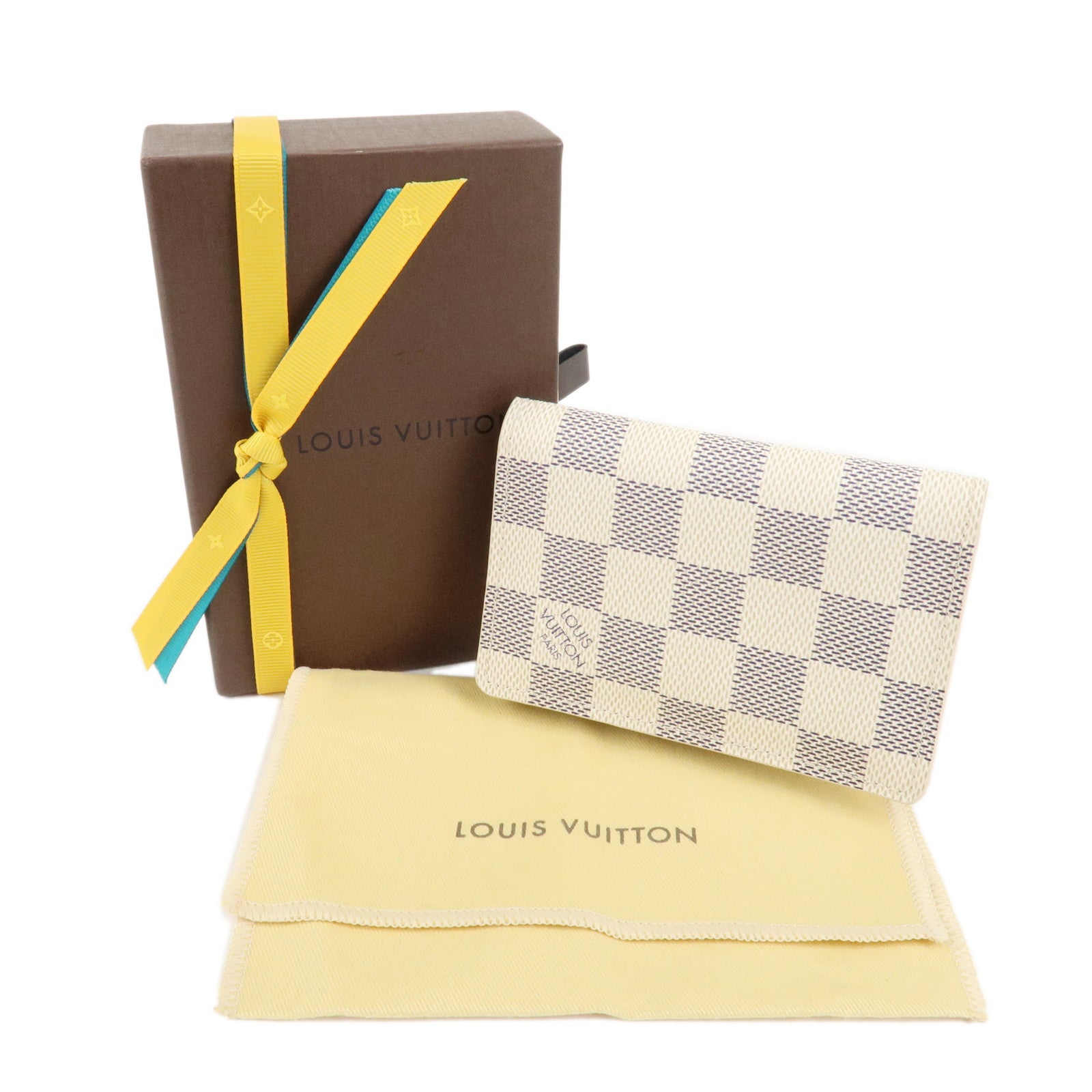 Louis Vuitton Damier Azur Organizer de Poche Card Case N61727