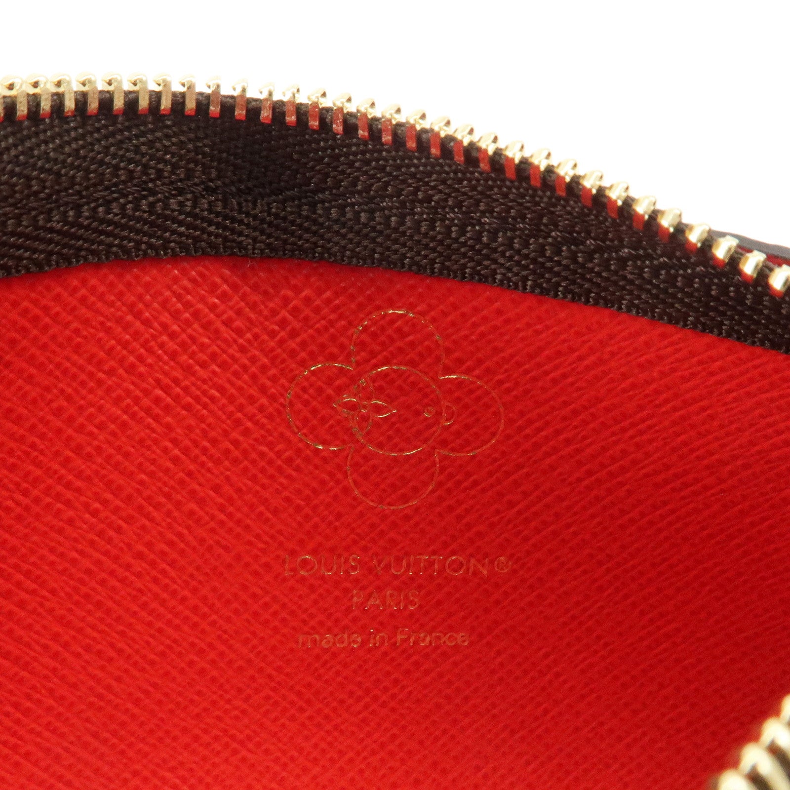 Louis Vuitton Monogram Pochette Cle Coin Case Vivienne M12217 Used