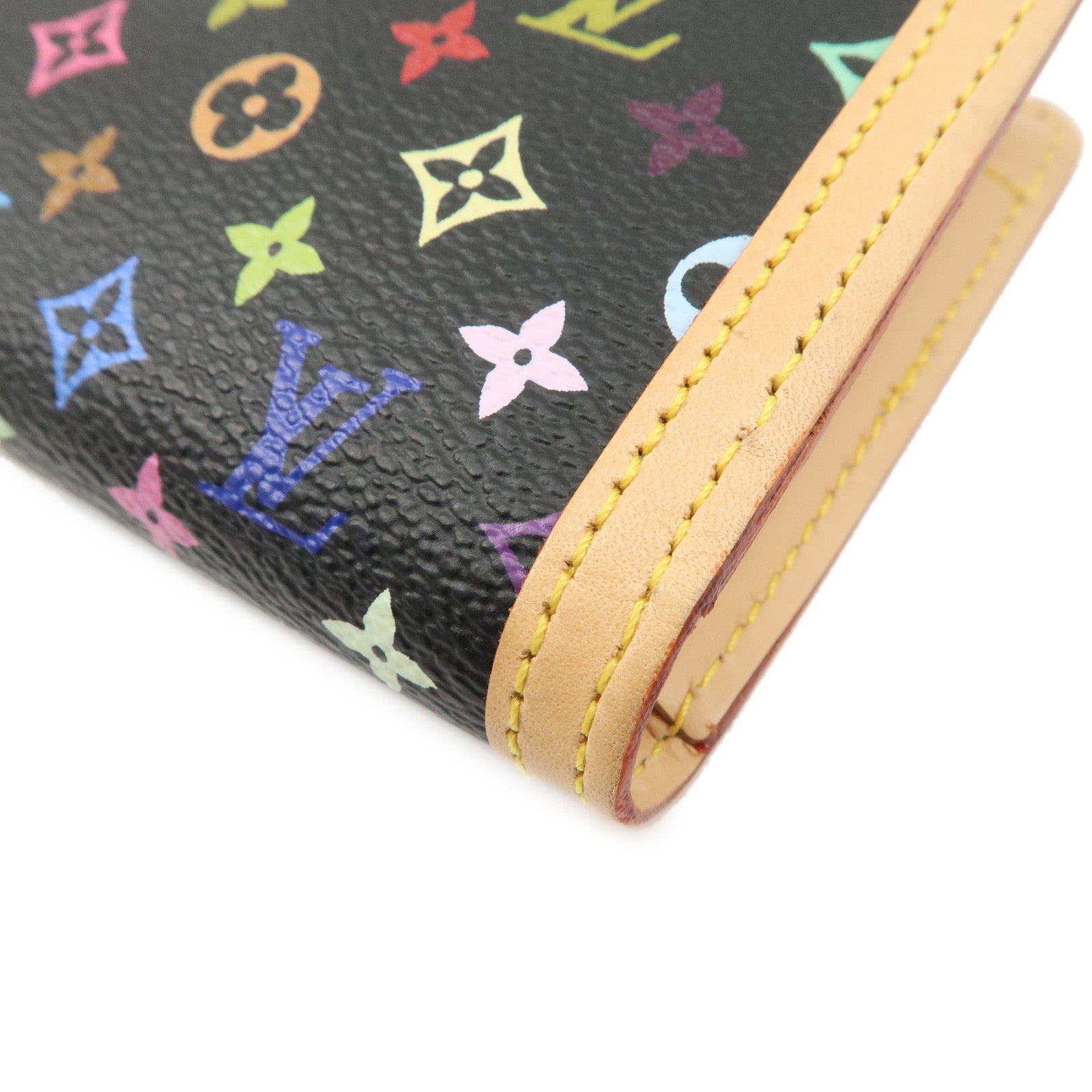 Louis Vuitton Monogram Multicolor Portefeuille Viennoi M92988 Used