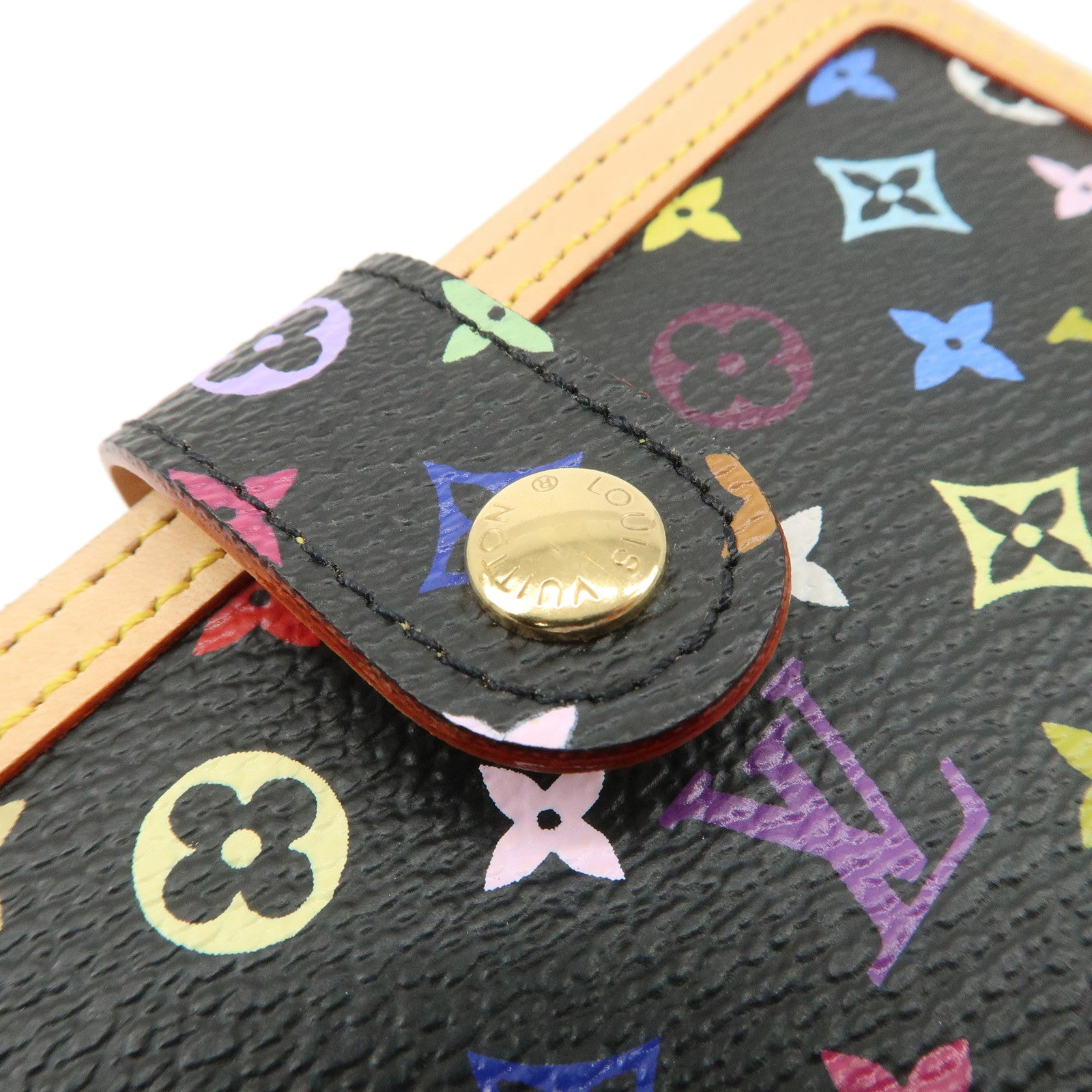 Louis Vuitton Monogram Multicolor Portefeuille Viennoi M92988 Used