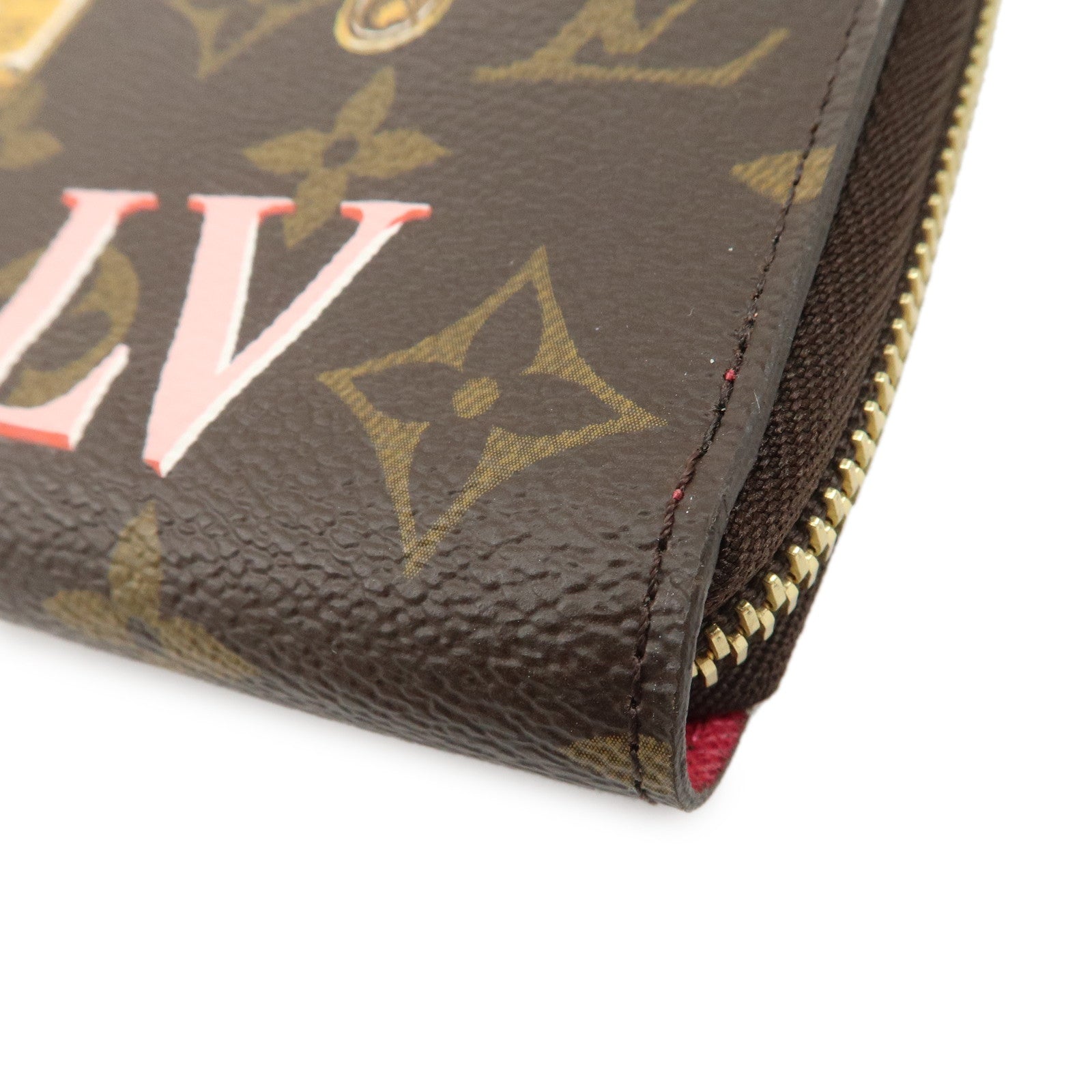 Louis Vuitton Monogram Summer Trunk Collection Zippy Wallet M62616 Used