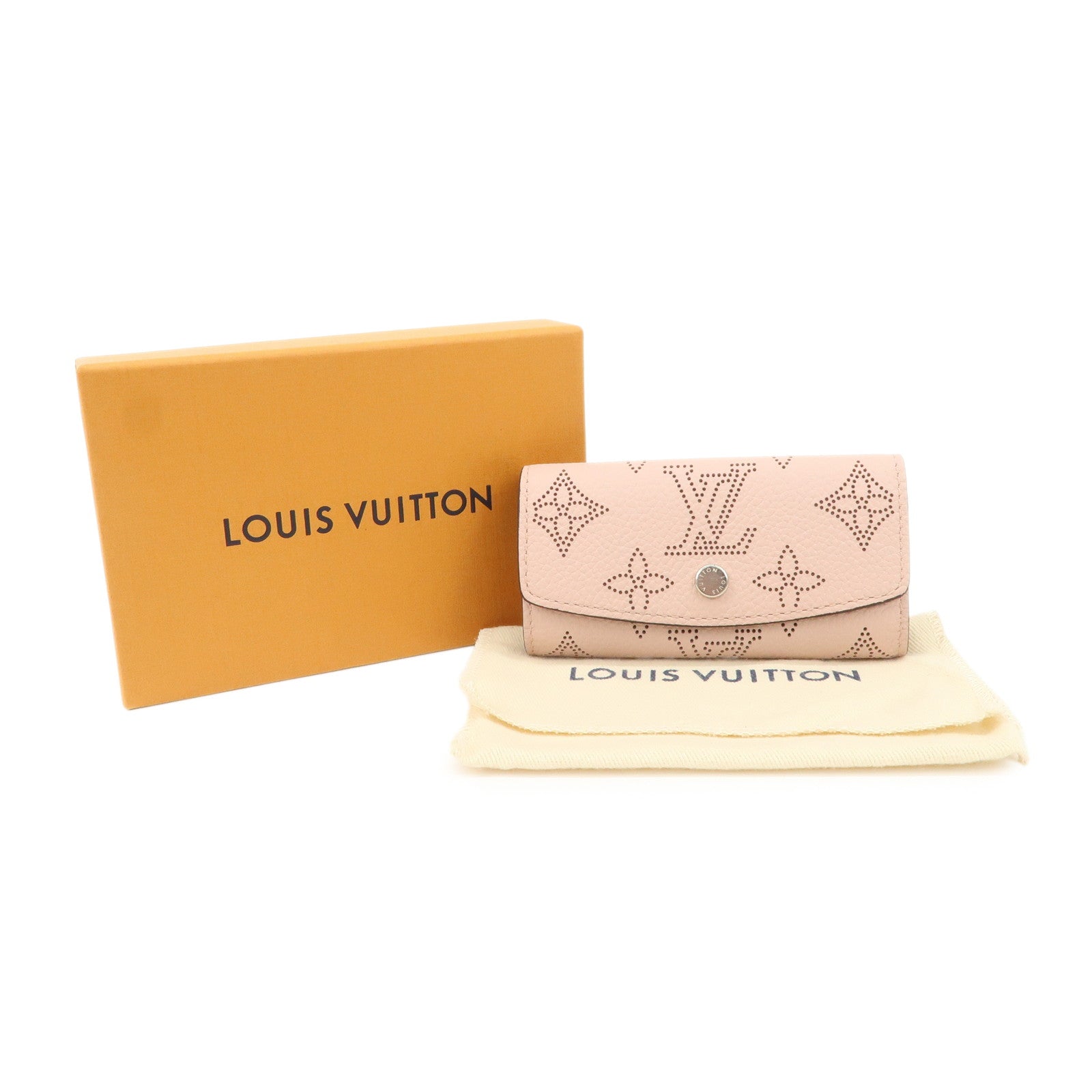 Louis Vuitton Mahina Multicle 4 Key Case Rose Jasmine M82760 Used