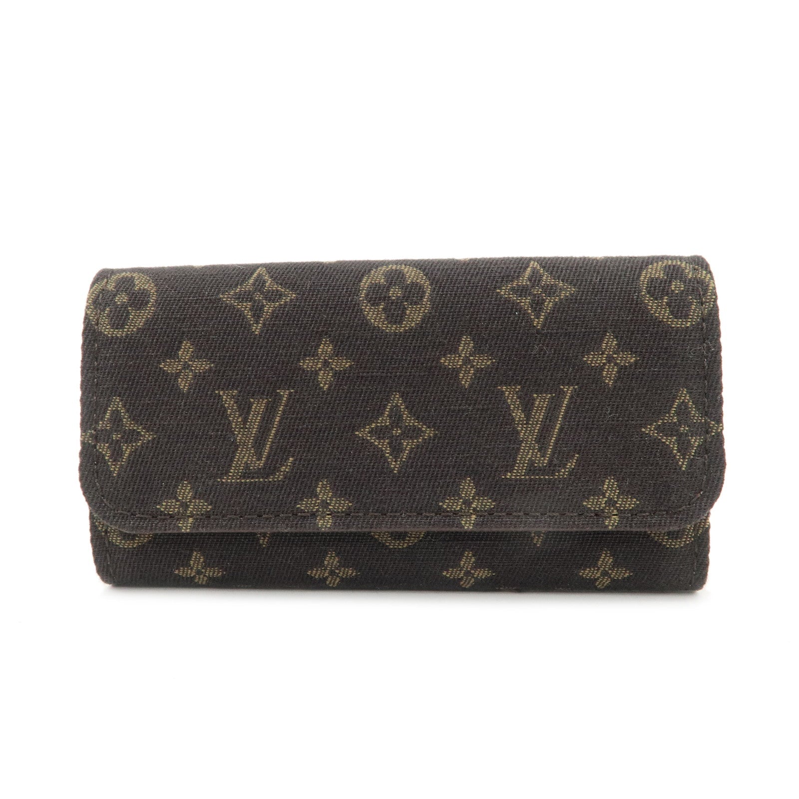 Louis-Vuitton-Monogram-Mini-Lin-Multicles-4-Key-Case-Ebene-M95231