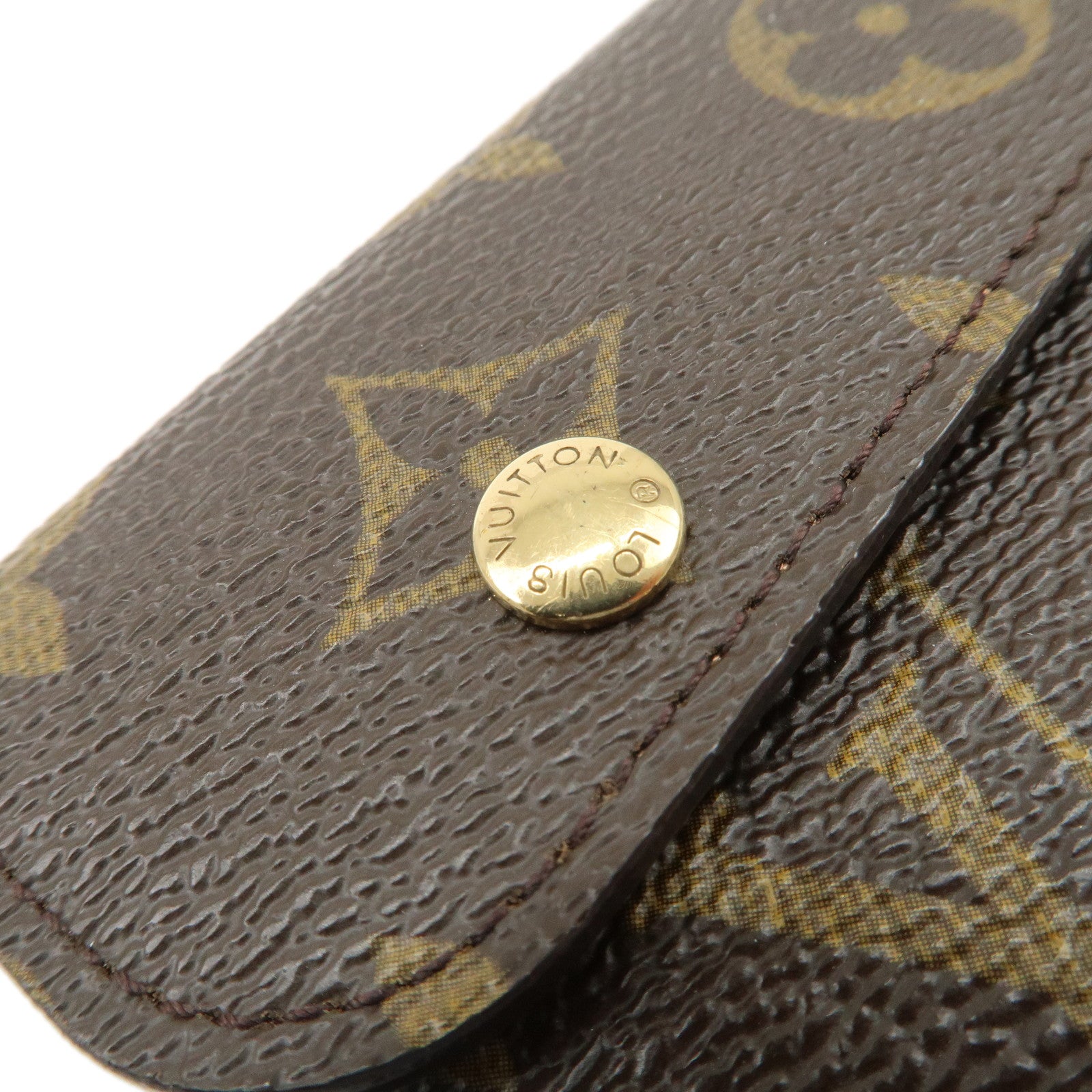 Louis Vuitton Monogram Multicles Lava Coin Case Key Case M60029 Used