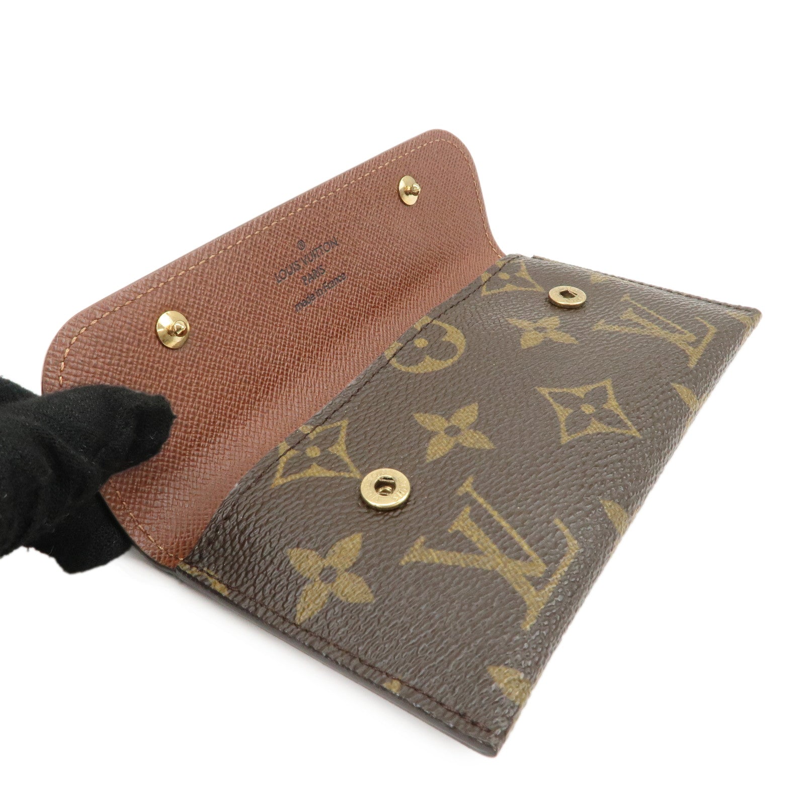 Louis Vuitton Monogram Multicles Lava Coin Case Key Case M60029 Used