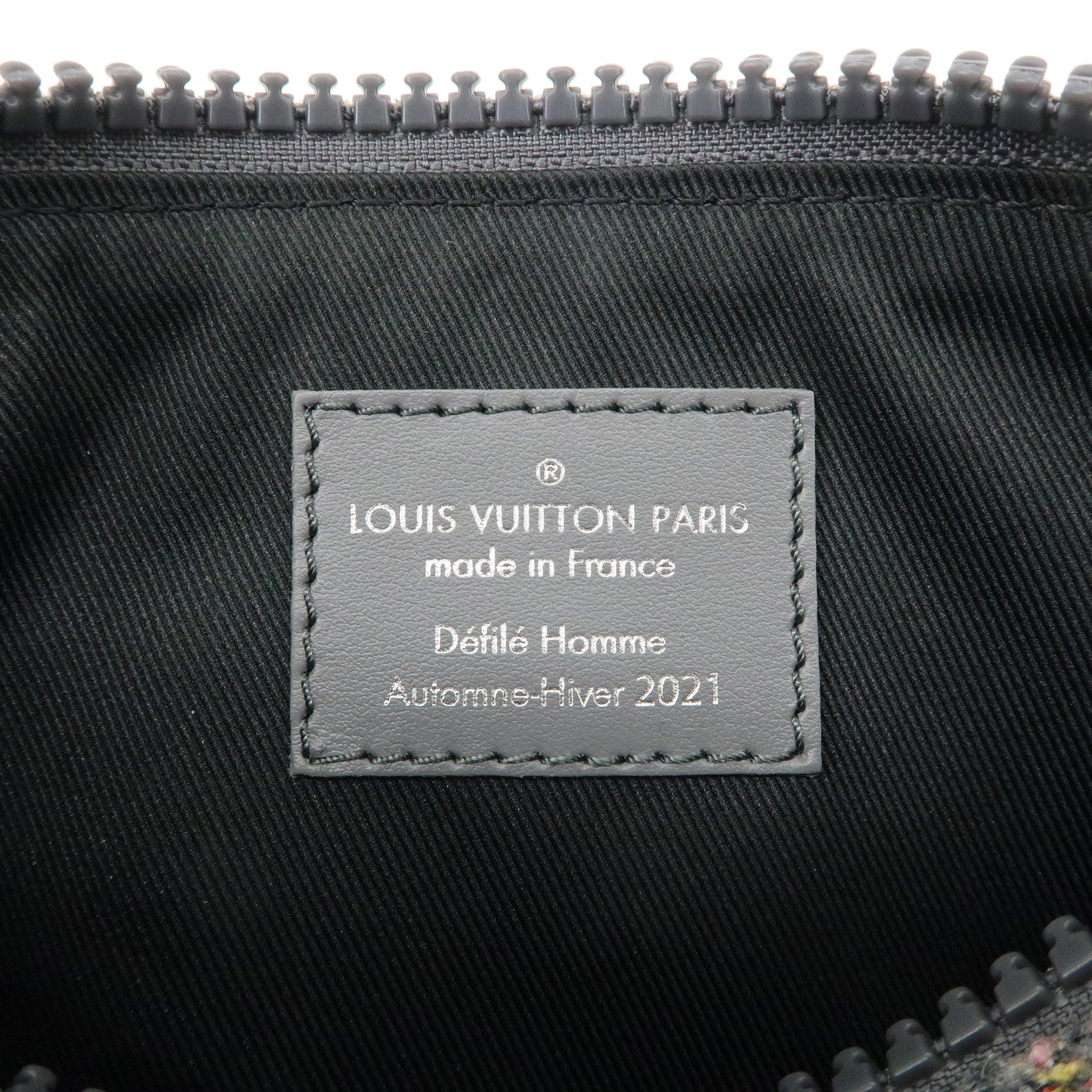 Louis Vuitton LV Felt Keepall XS 2Way Bag Shoulder Bag Gray M80821 Used