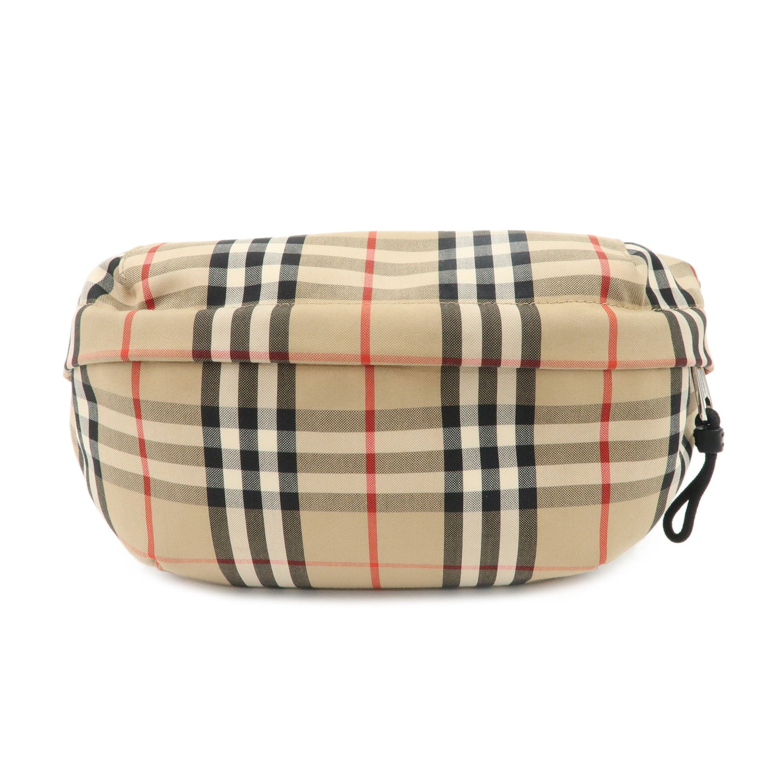 BURBERRY-Nova-Plaid-Canvas-Leather-Waist-Bag-Crossbody-Bag