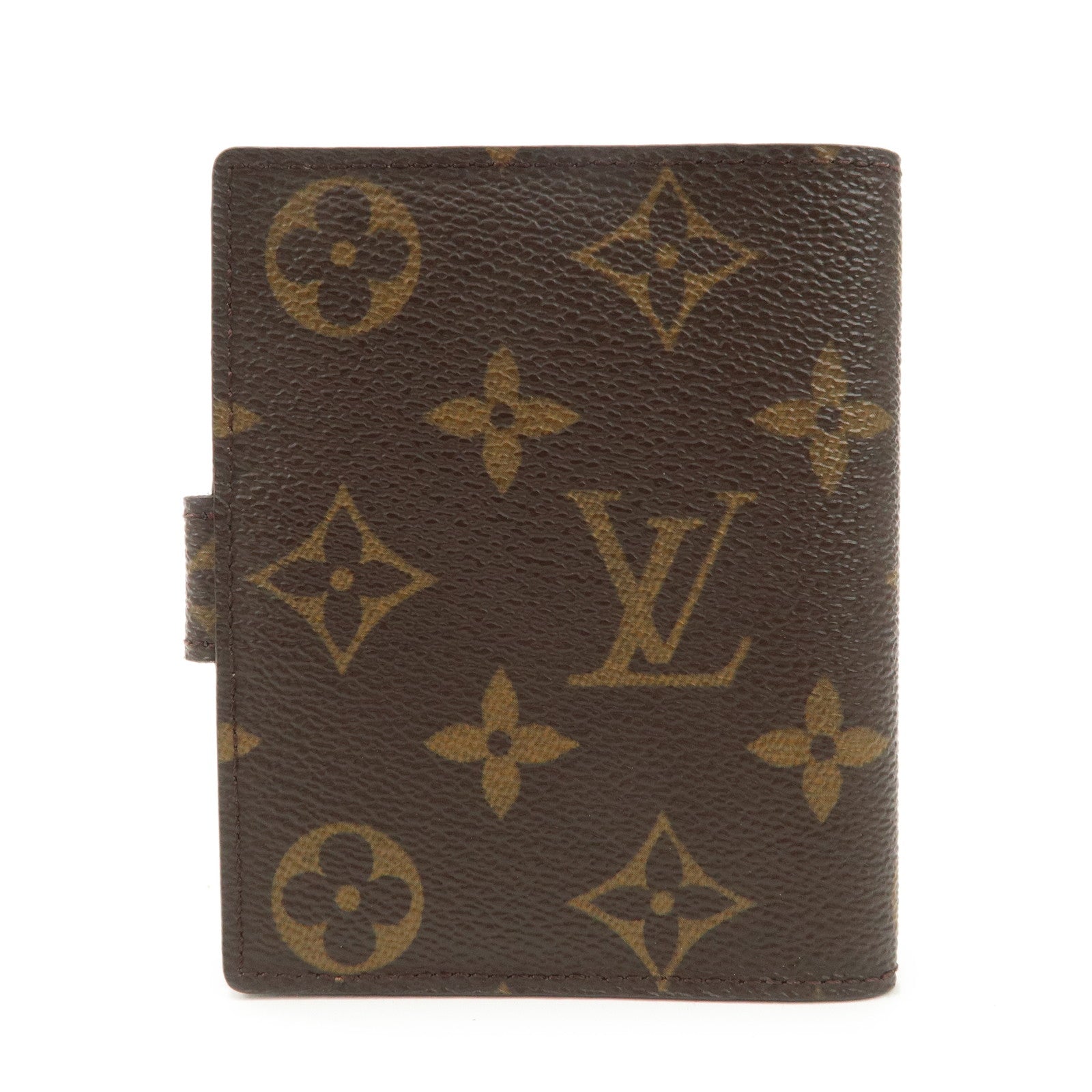 Louis Vuitton Monogram Agenda Mini Planner Cover Brown R20007 Used