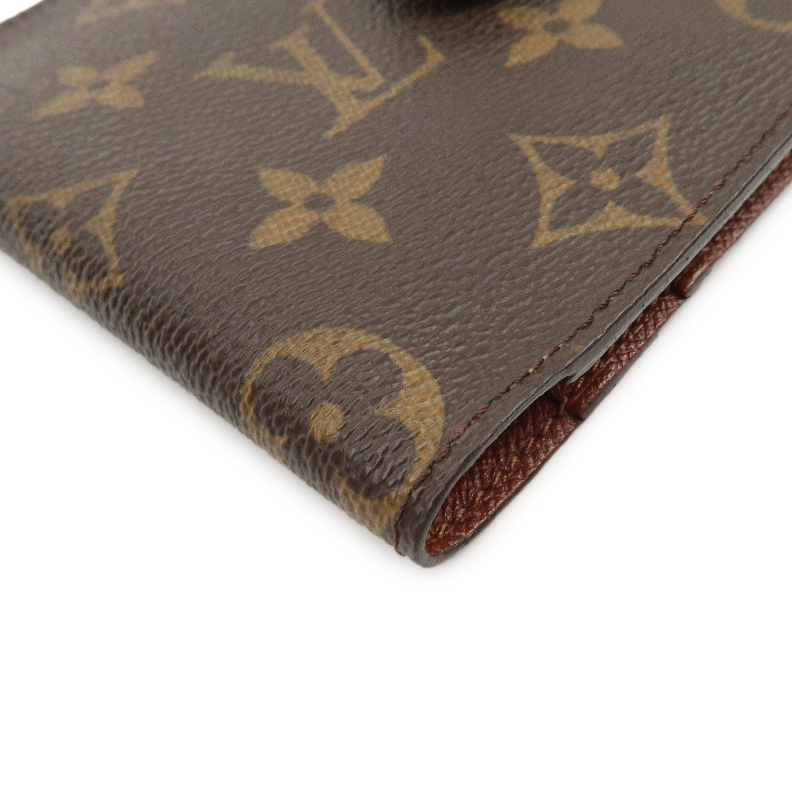 Louis Vuitton Monogram Agenda Mini Planner Cover Brown R20007 Used