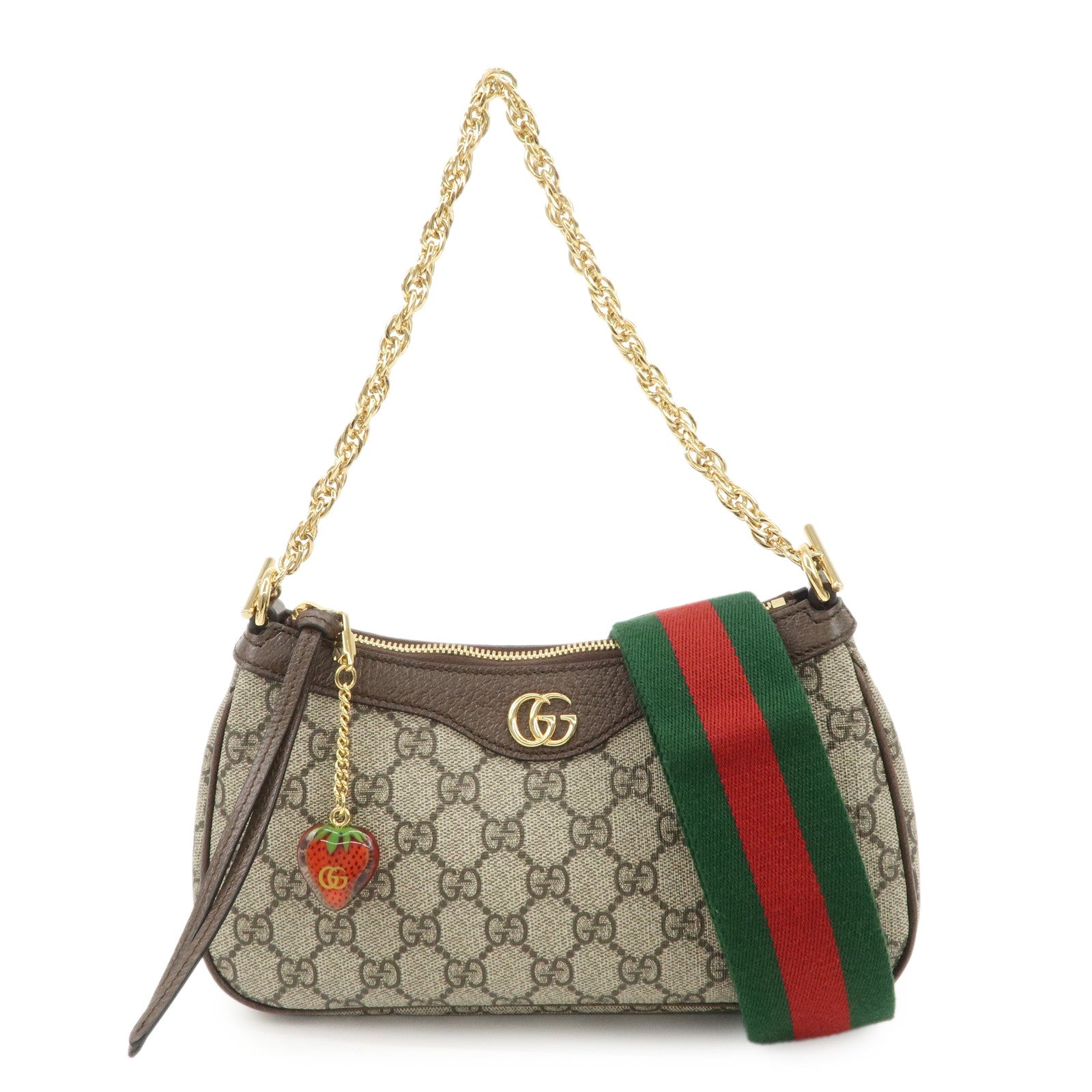 GUCCI-Ophidia-Sherry-GG-Supreme-Leather-2Way-Shoulder-Bag-735132