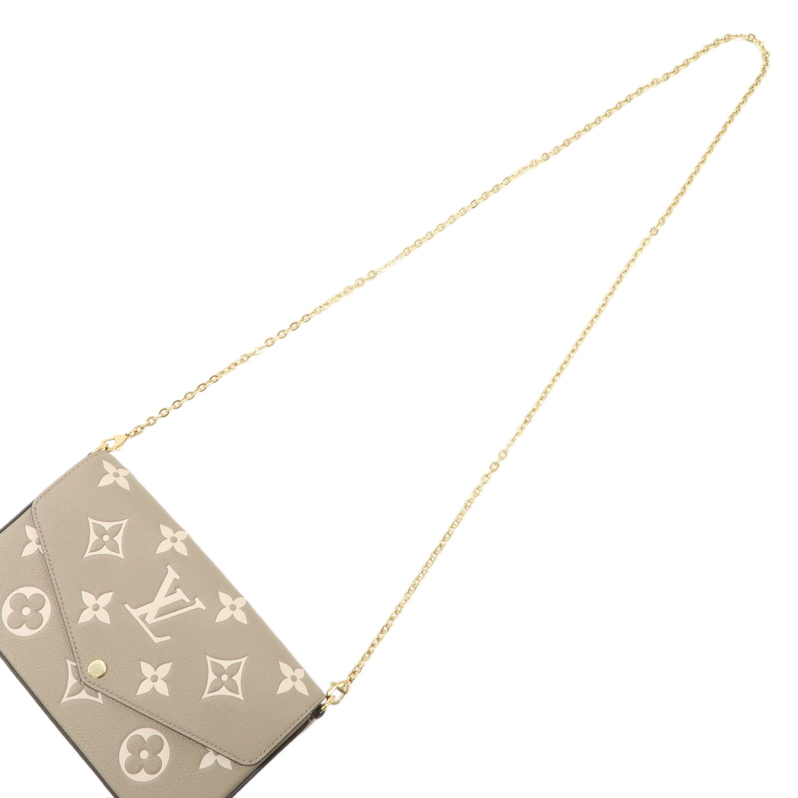 Louis Vuitton Monogram Empreinte Pochette Felicie Chain Bag M69977 Used