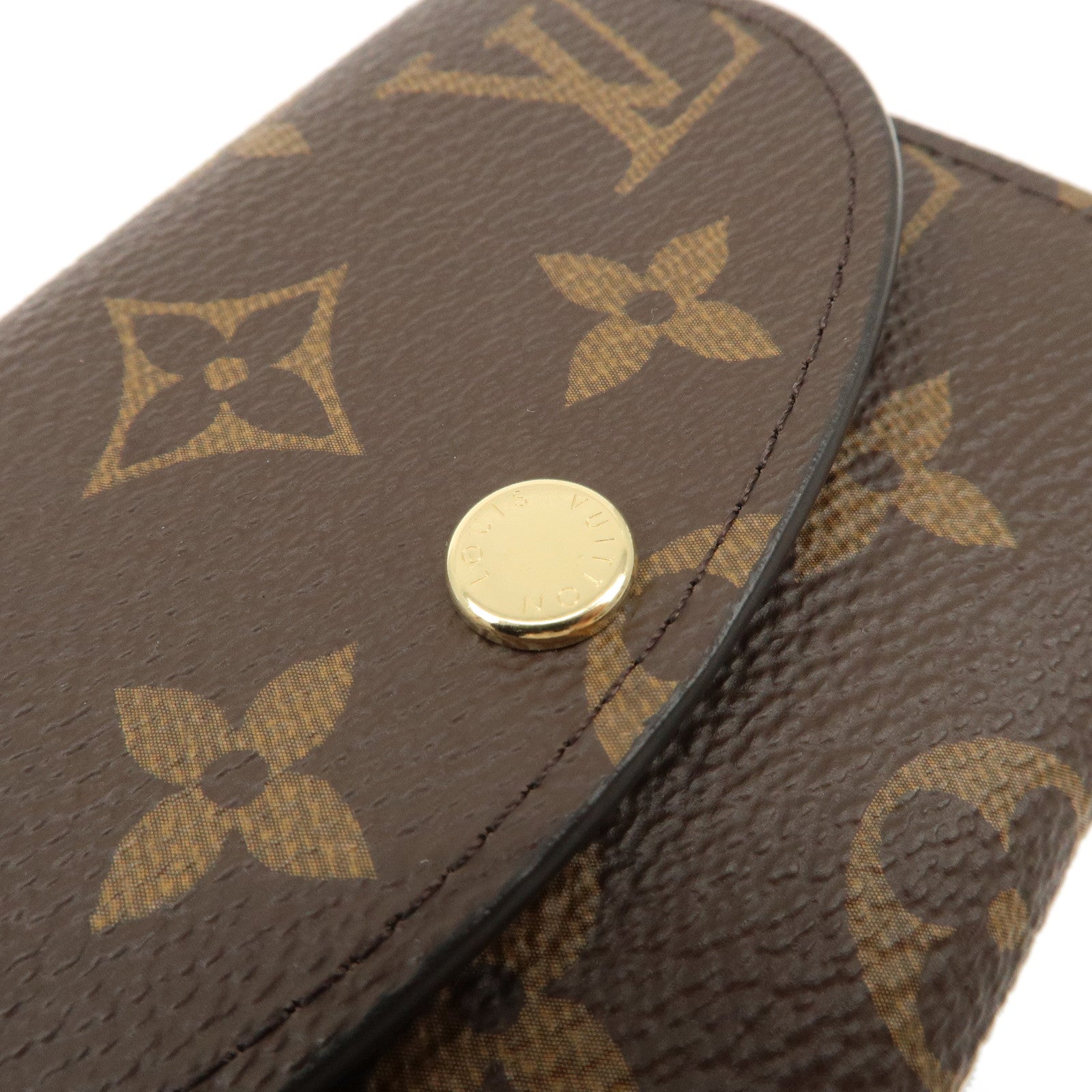 Louis Vuitton Monogram Porte Monnaie Rosalie Coin Case M62361 Used