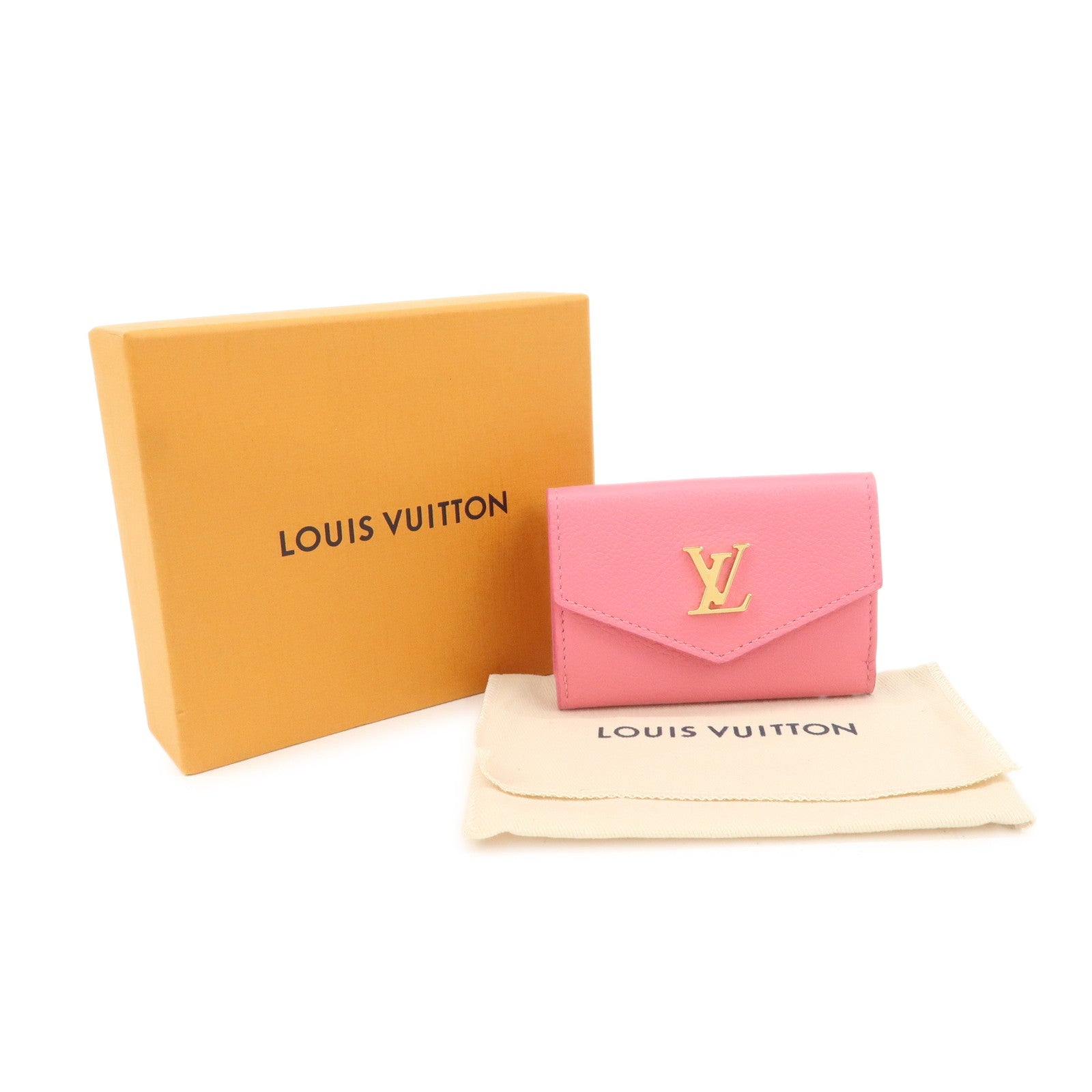 Louis Vuitton Portefeuille Rock Mini Wallet Punch Pink M81147 Used