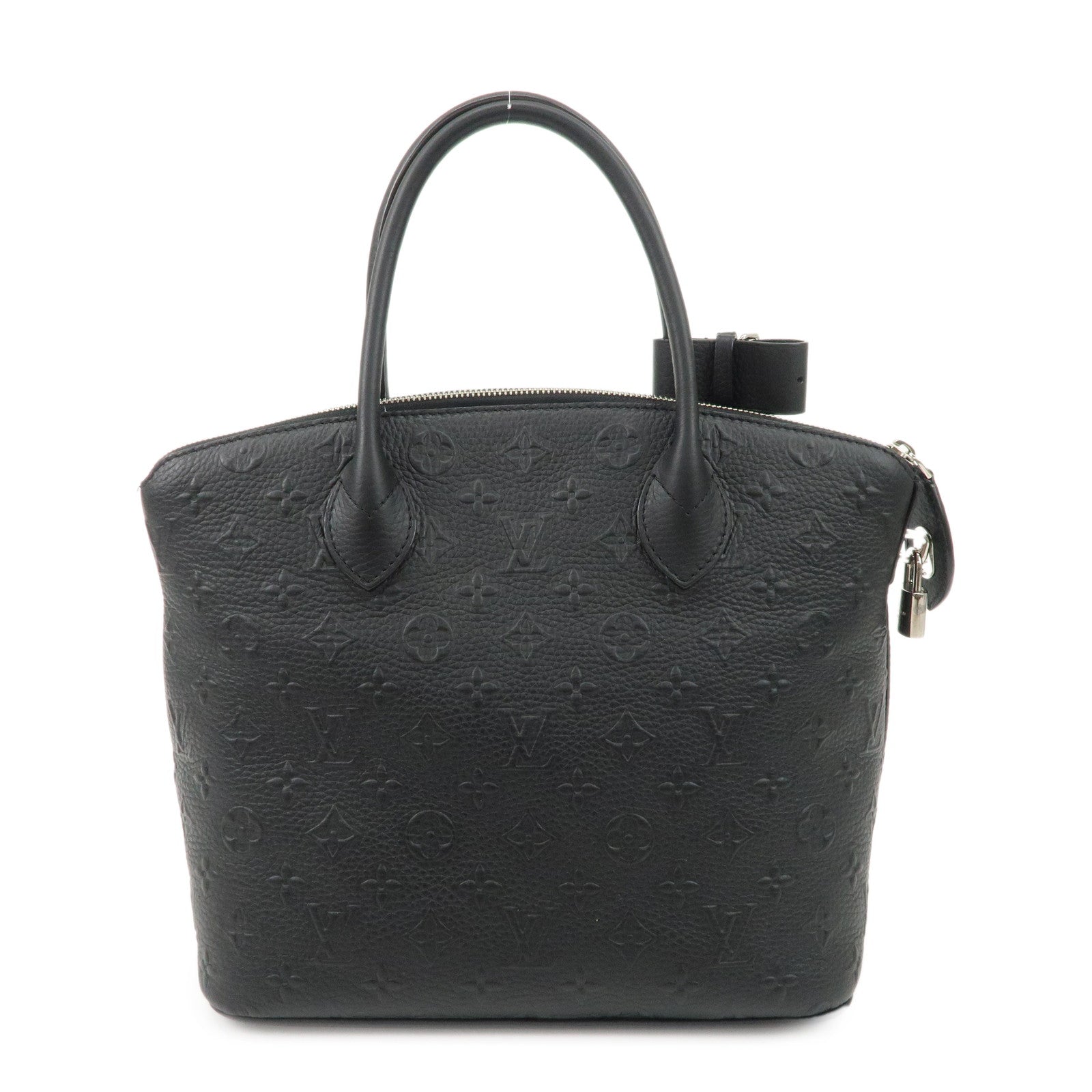 Louis Vuitton Monogram Lock It Revelation Hand Bag Noir M40771 Used