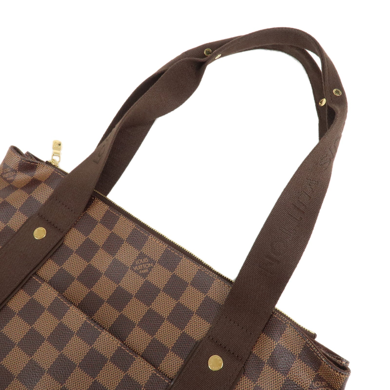 Louis Vuitton Damier Ebene Cabas Beaubourg Tote Bag N52006 Used