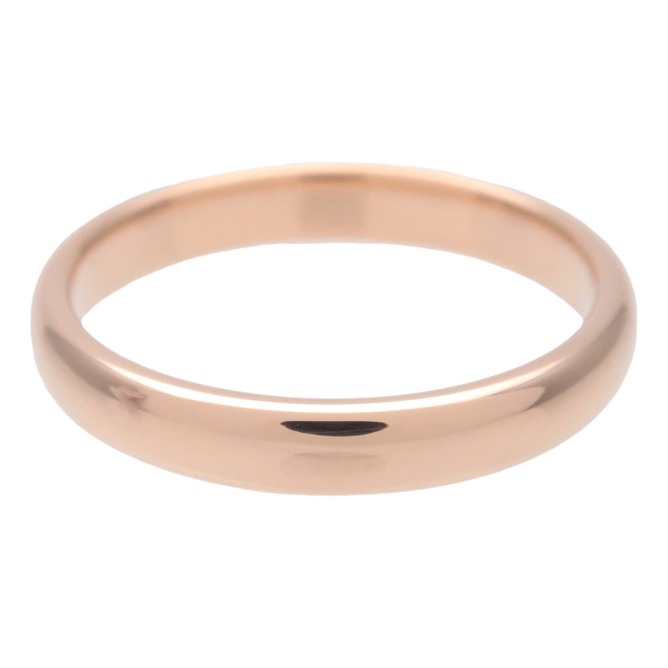 Tiffany&Co. Classic Band Ring K18PG 750PG RoseGold US5-5.5 Used