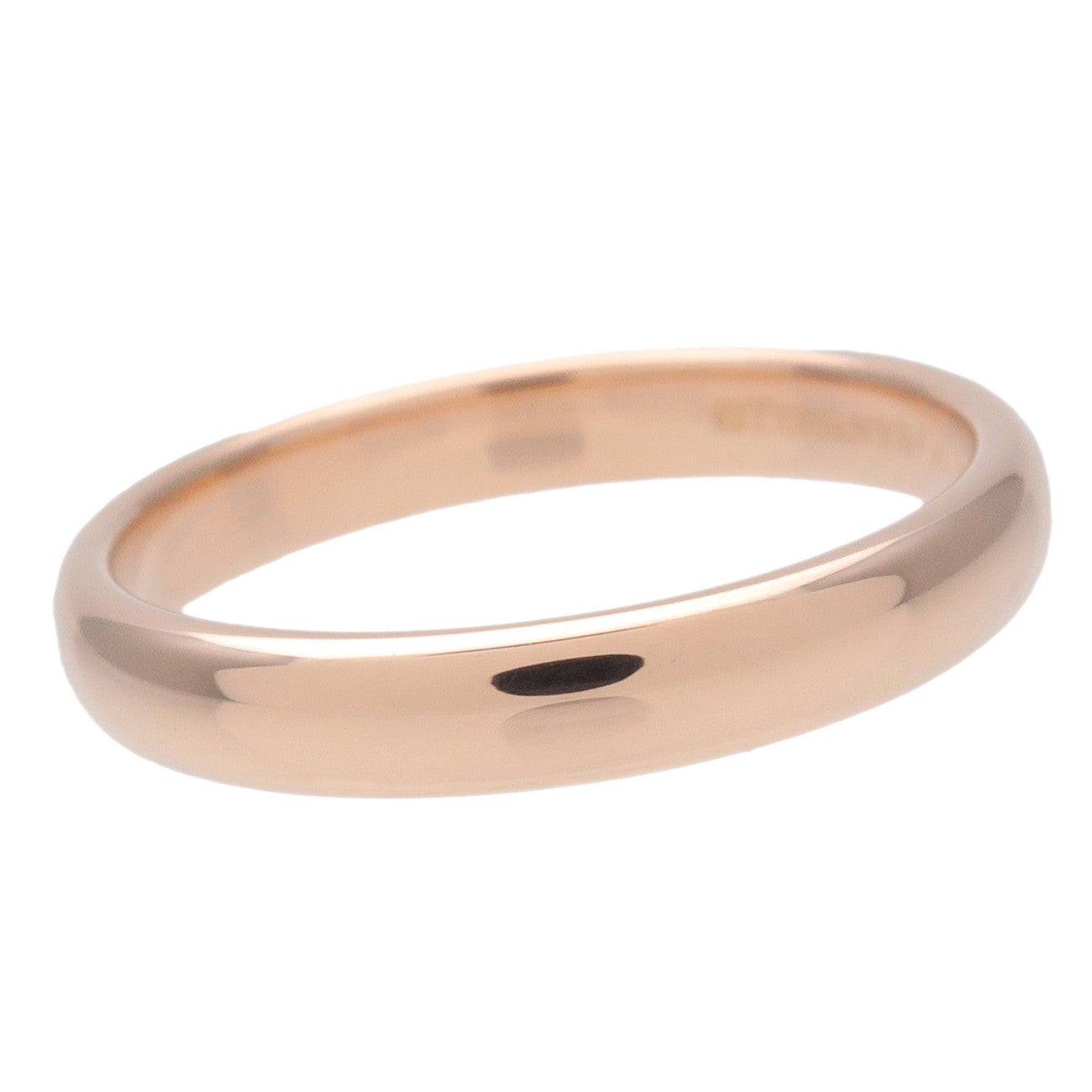 Tiffany&Co. Classic Band Ring K18PG 750PG RoseGold US5-5.5 Used