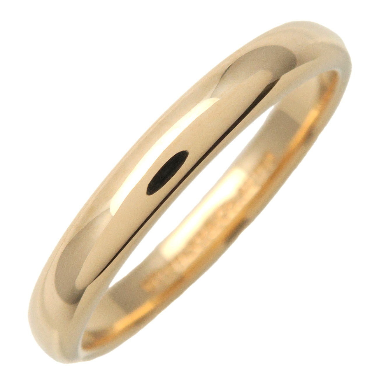 Tiffany-&-Co.-Classic-Band-Ring-K18--#48-750PG--Yellow-Gold-