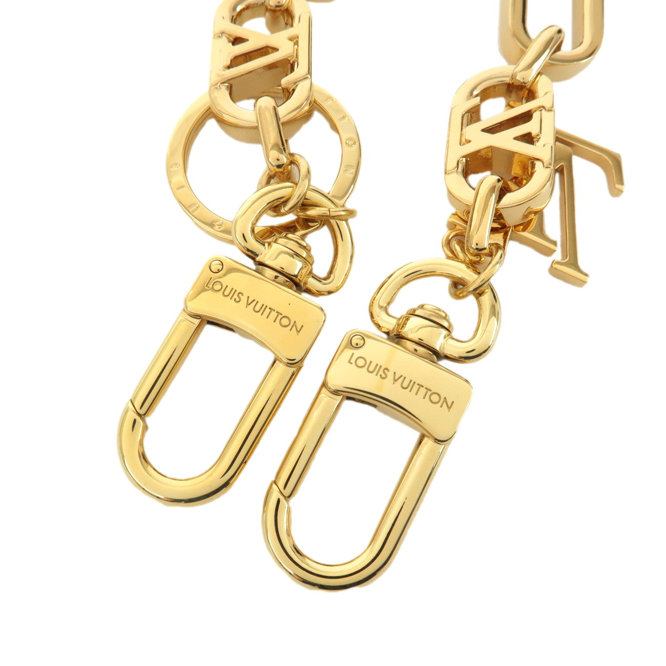 Louis Vuitton Monogram My LV Chain Charm Gold M00878 Used