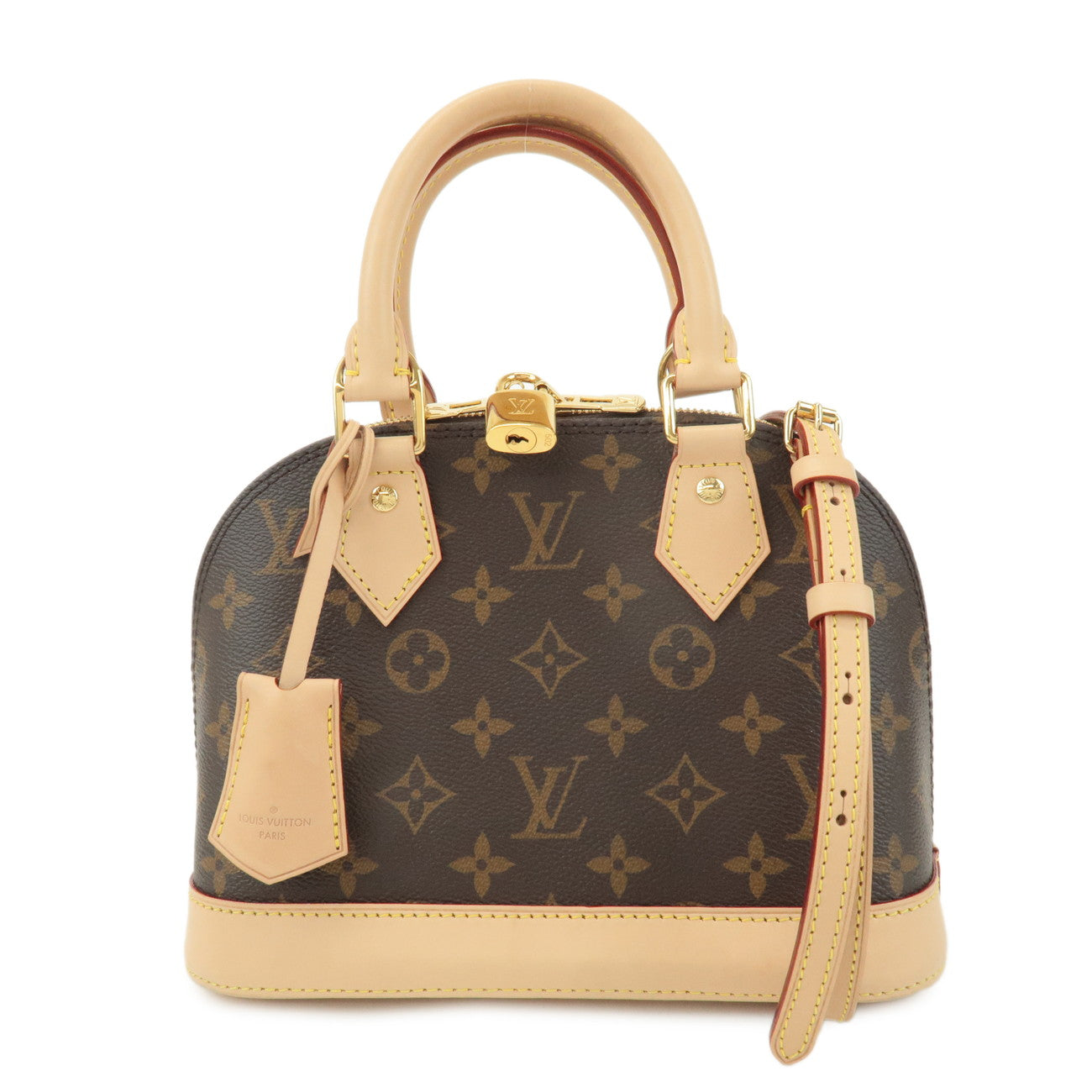 Louis-Vuitton-Monogram-Alma-BB-2Way-Bag-Shoulder-Bag-M46990