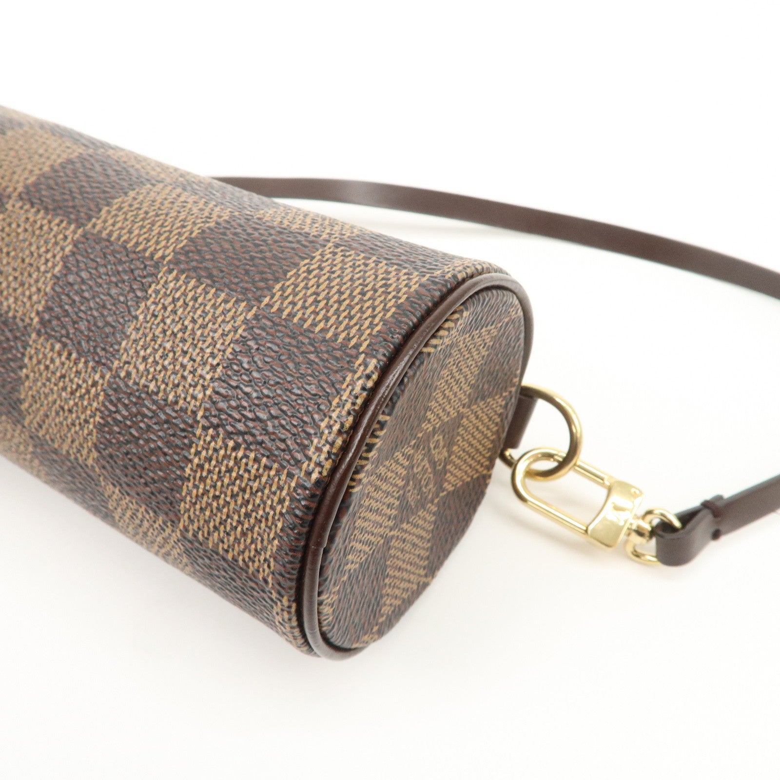 Louis Vuitton Damier Mini Pouch for Papillon Bag Damier Ebene Used