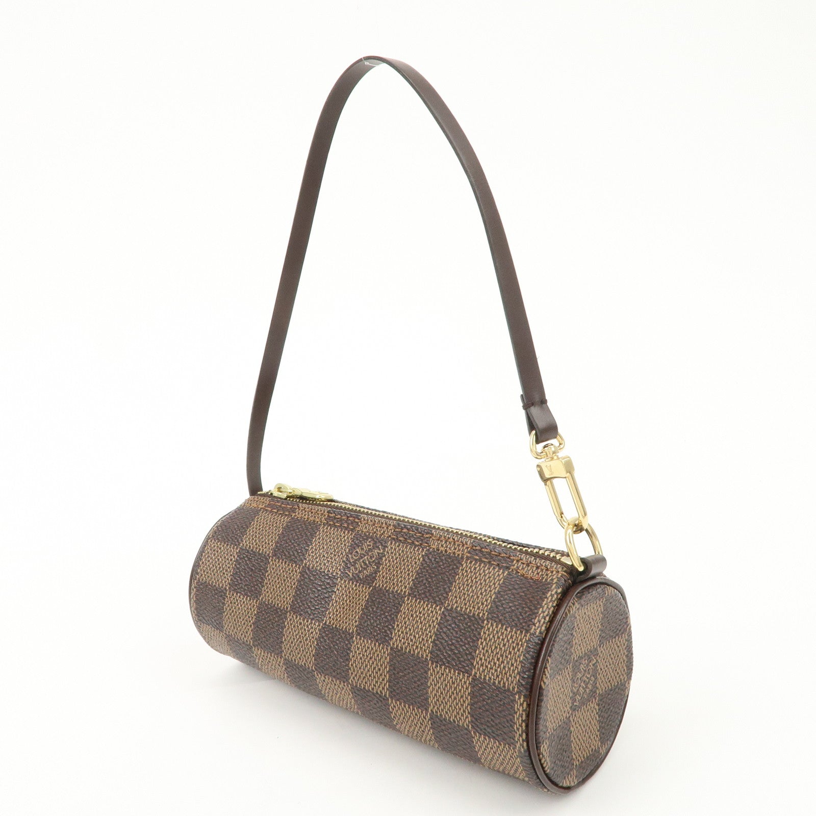 Louis Vuitton Damier Mini Pouch for Papillon Bag Damier Ebene Used