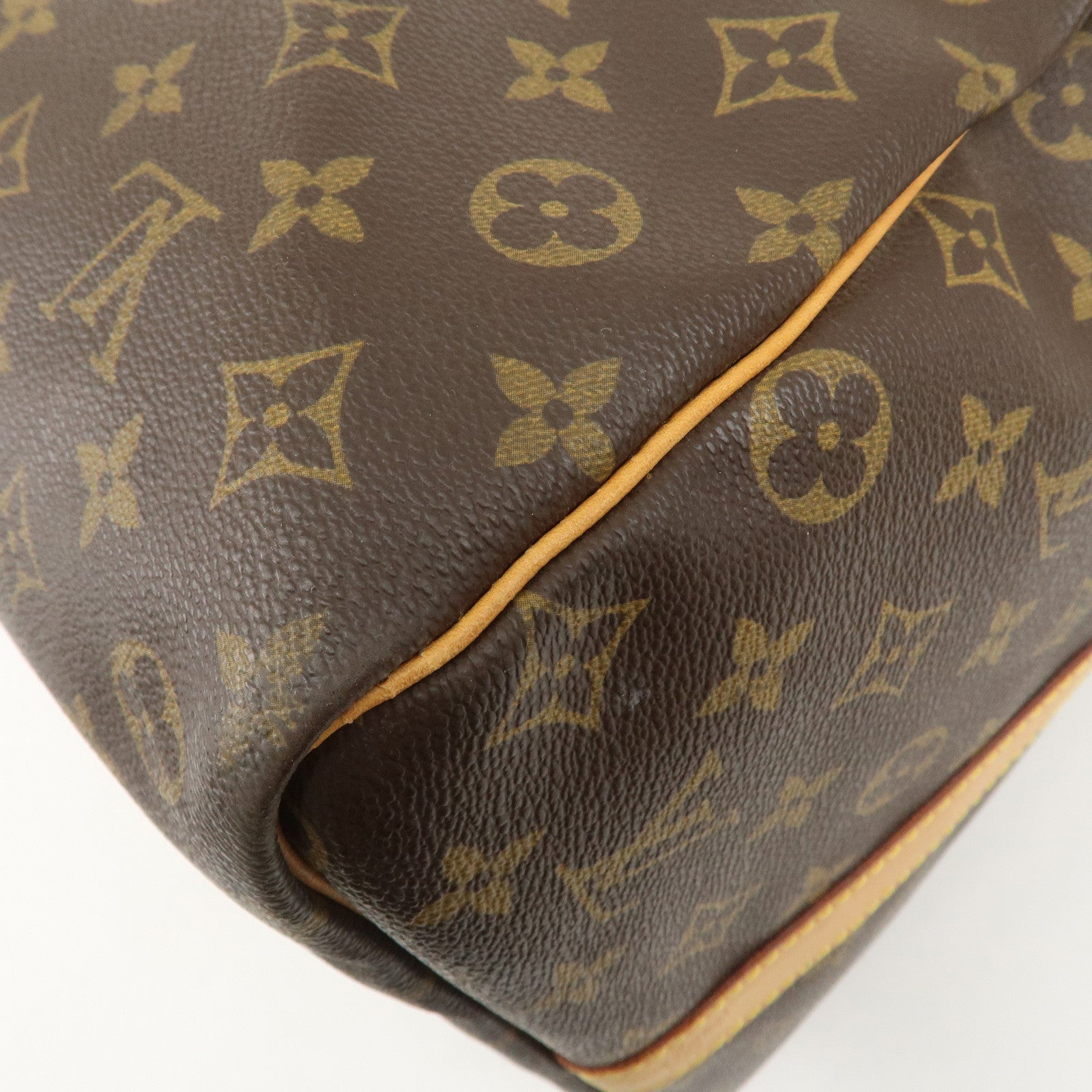 Louis Vuitton Monogram Keep All Bandouliere 60 Bag Brown M41412 Used