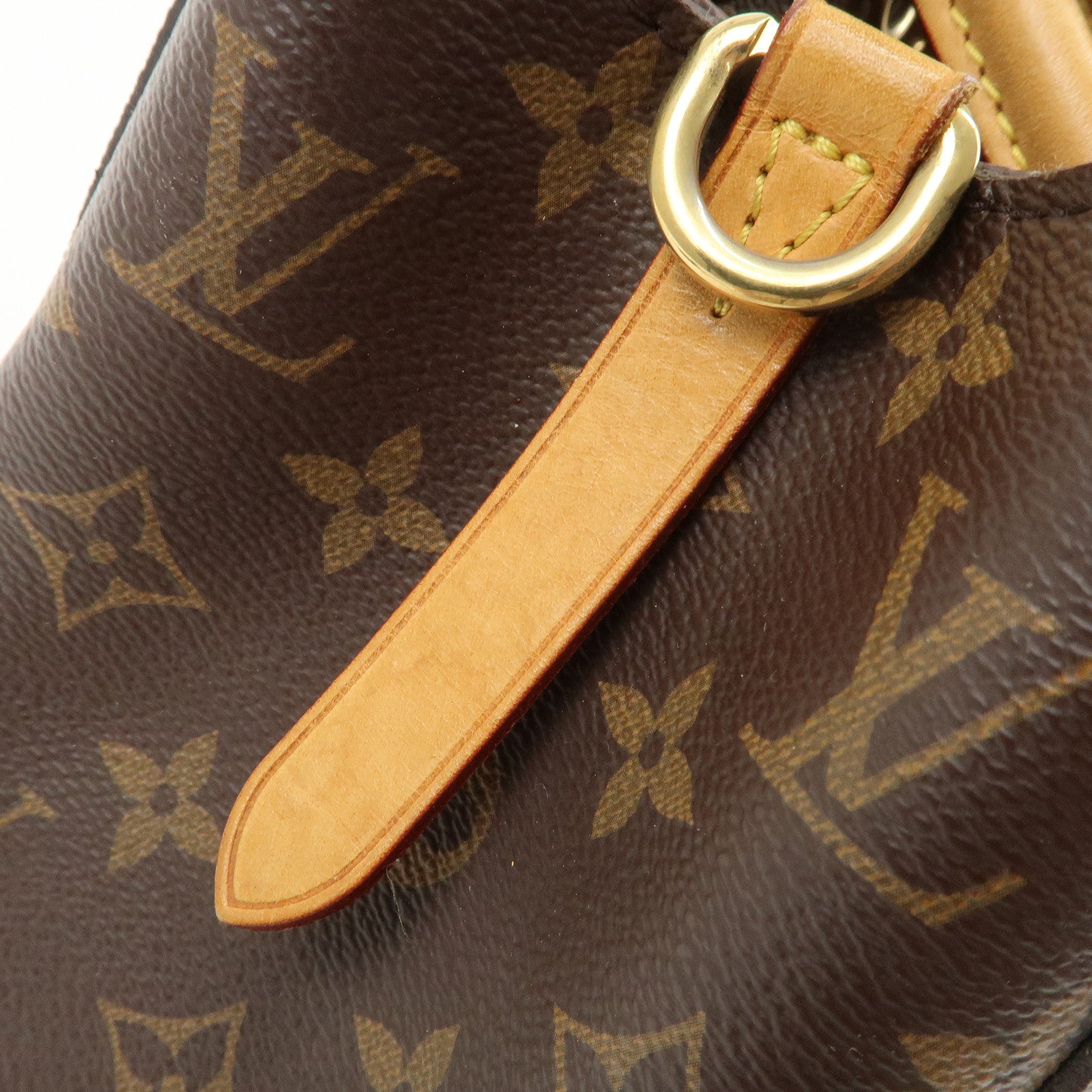 Louis Vuitton Monogram Montaigne MM 2Way Bag Hand Bag M41056 Used