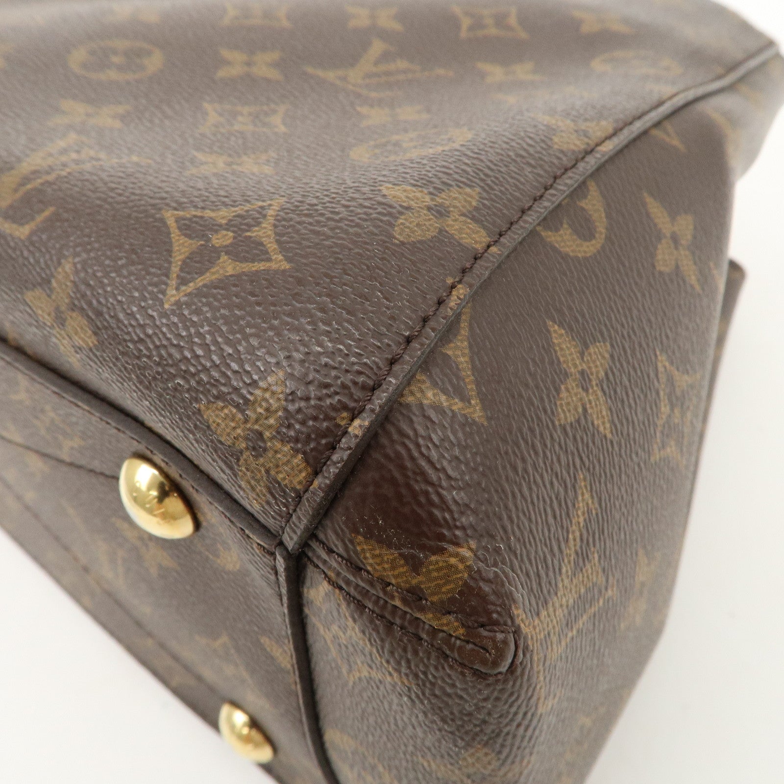 Louis Vuitton Monogram Montaigne MM 2Way Bag Hand Bag M41056 Used