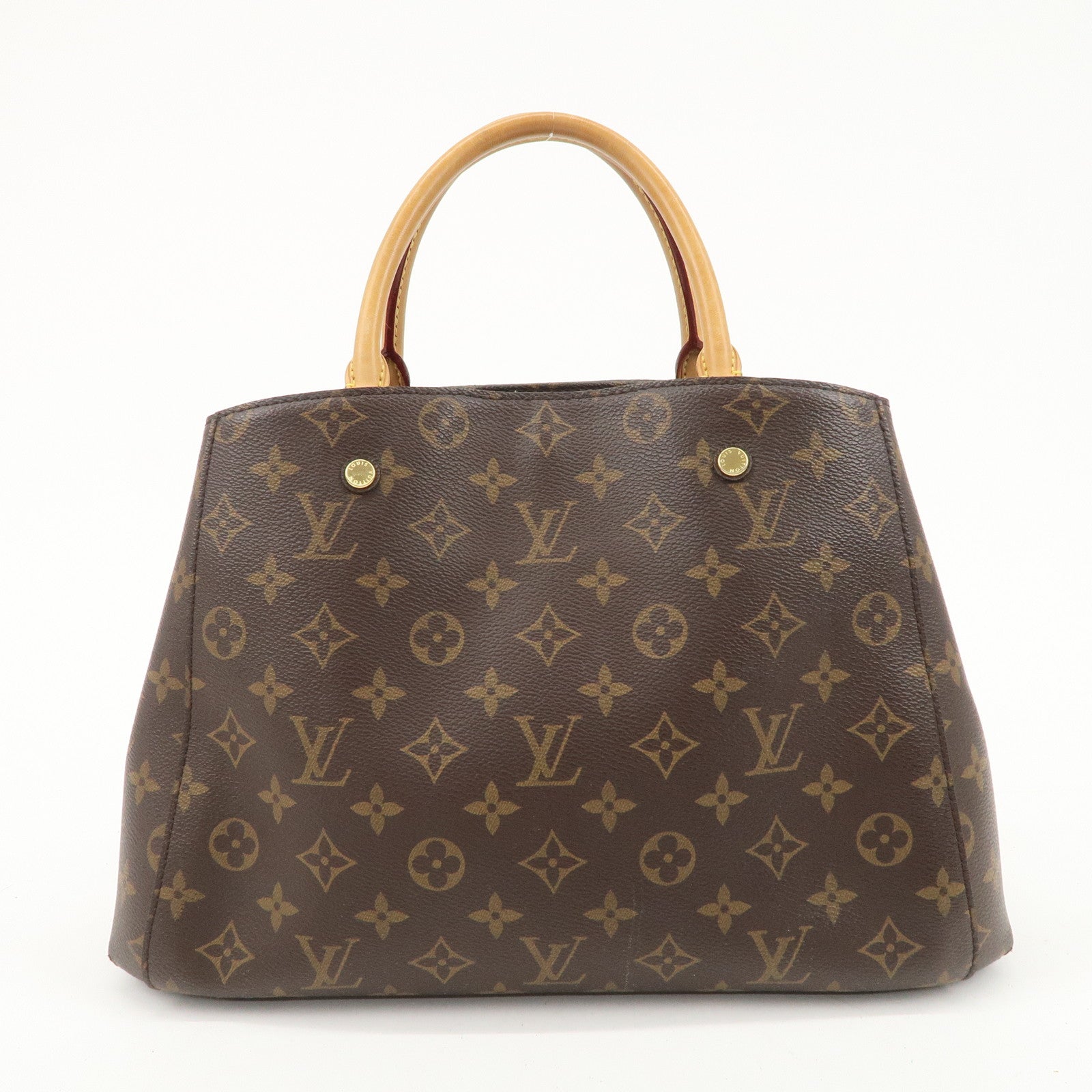 Louis Vuitton Monogram Montaigne MM 2Way Bag Hand Bag M41056 Used