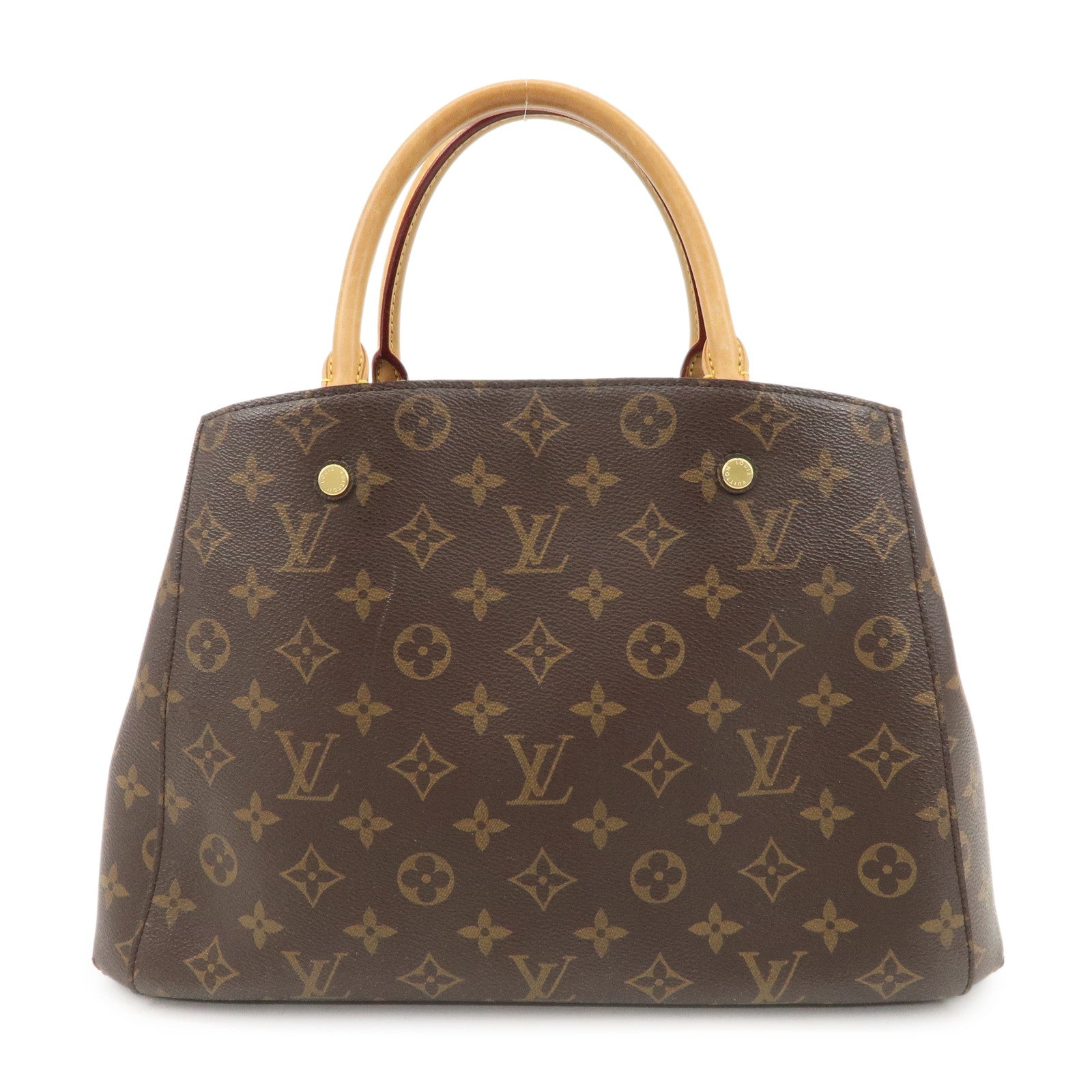 Louis Vuitton Monogram Montaigne MM 2Way Bag Hand Bag M41056 Used