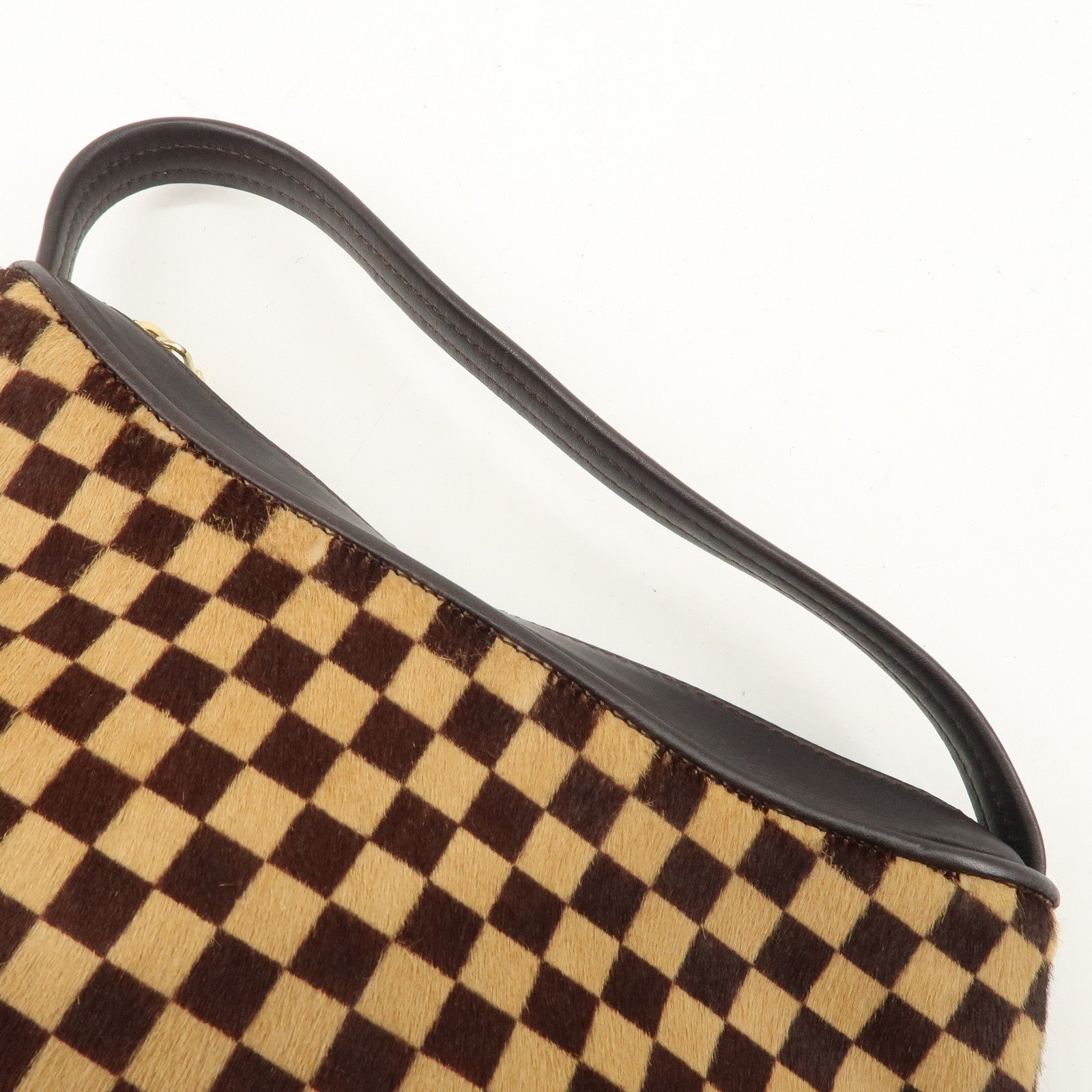 Louis Vuitton Damier Sauvage Tiger Hand Bag Brown M92132 Used