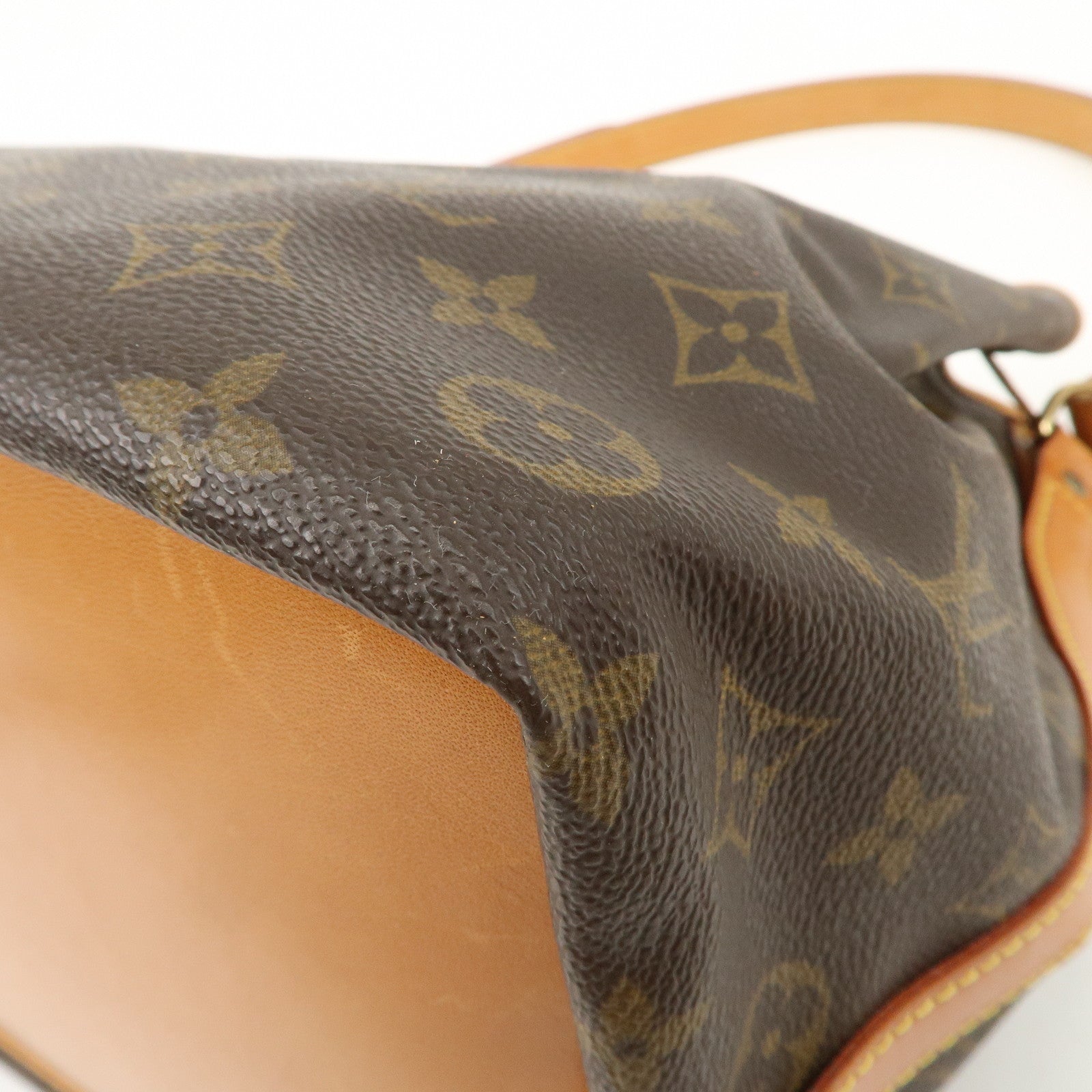 Louis Vuitton Monogram Petit Noe Shoulder Bag Brown M42226 Used