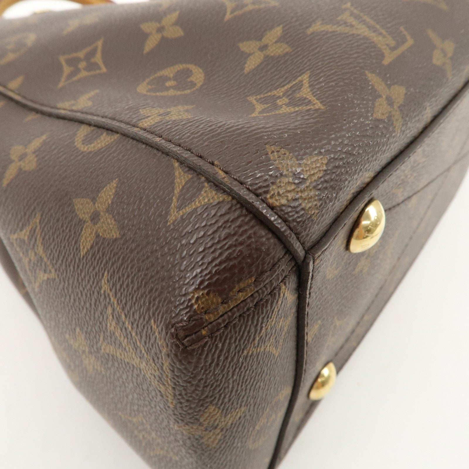 Louis Vuitton Monogram Montaigne MM 2Way Bag Hand Bag M41056 Used