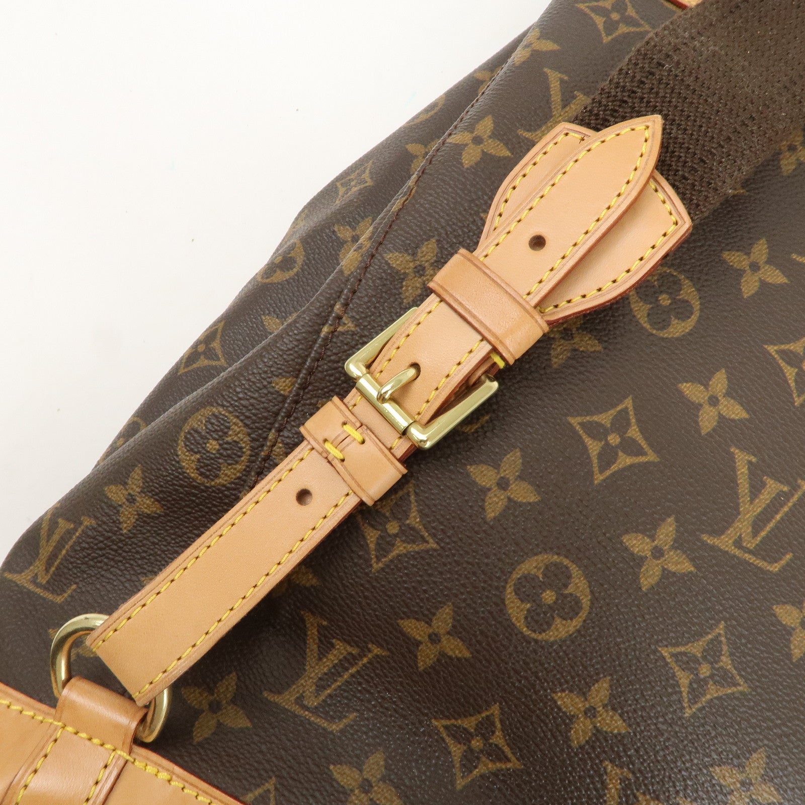 Louis Vuitton Monogram Montsouris GM Back Pack Brown M51135 Used