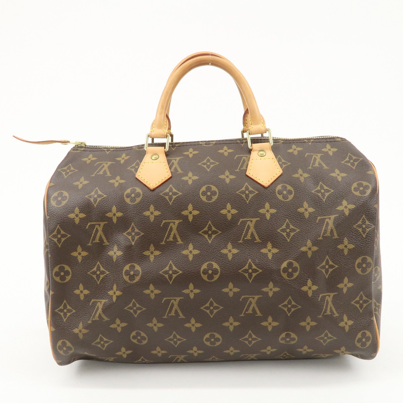 Louis Vuitton Monogram Speedy 35 Hand Bag Boston Bag M41524 Used