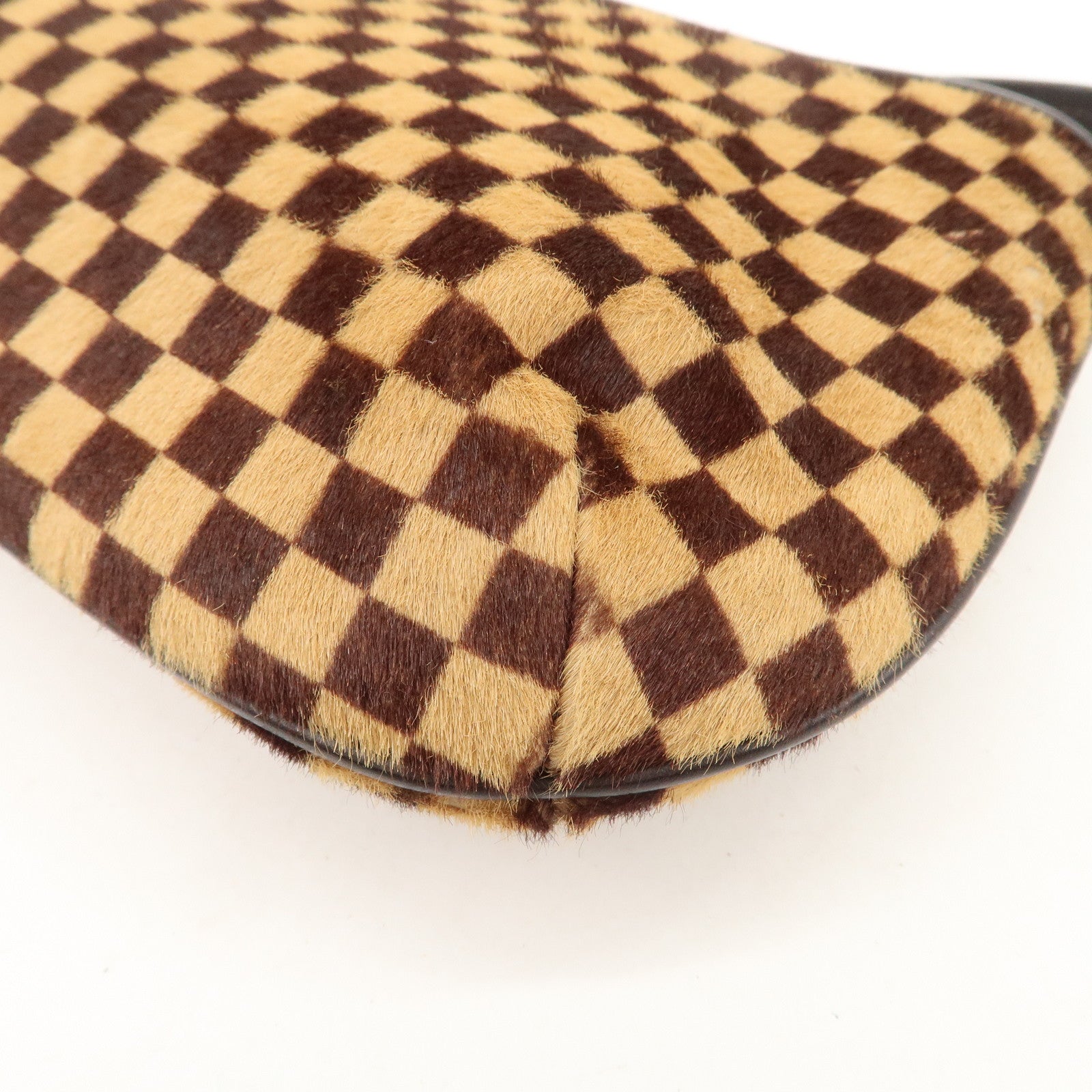 Louis Vuitton Damier Sauvage Tiger Hand Bag Brown M92132 Used