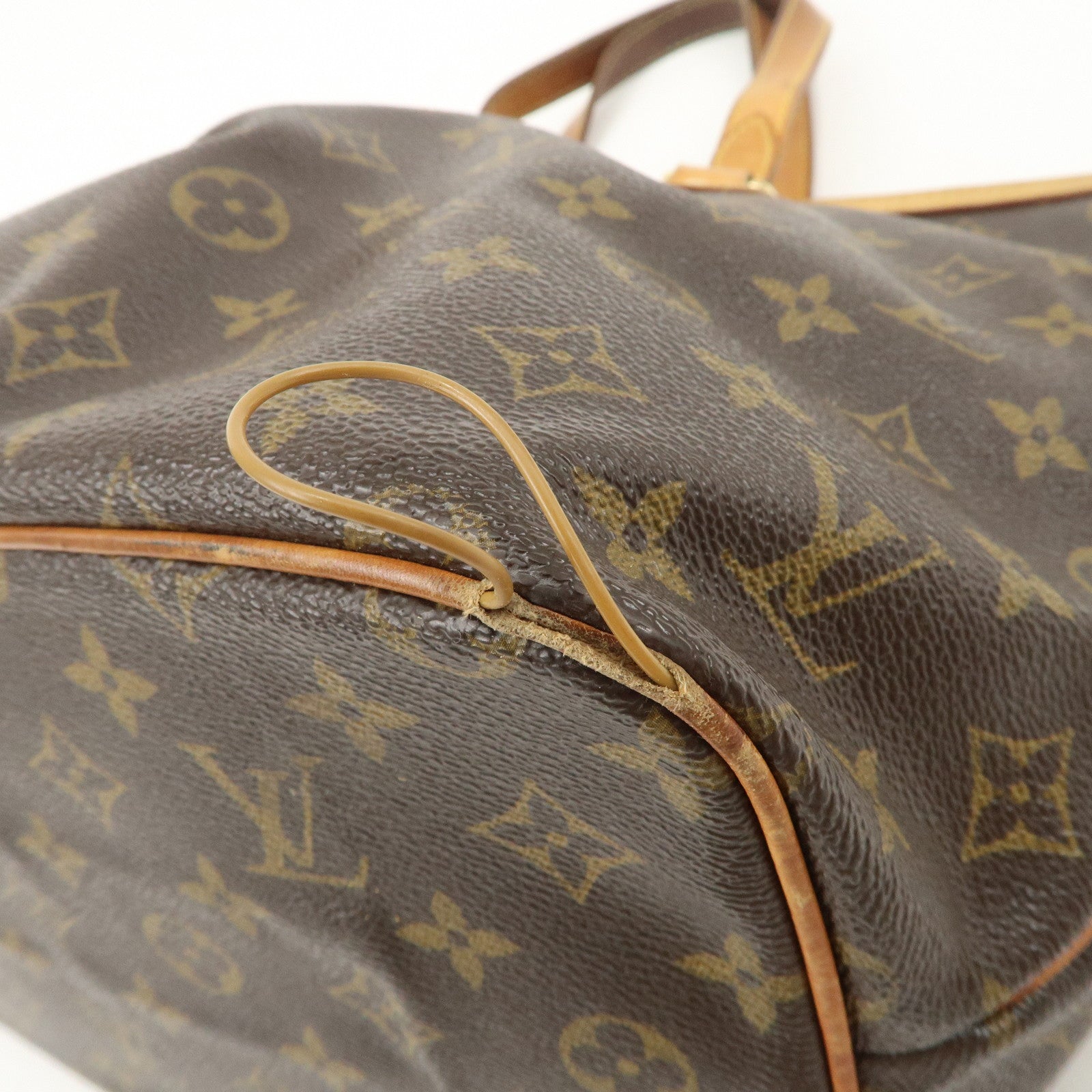 Louis Vuitton Monogram Palermo PM 2Way Hand Bag Brown M40145 Used