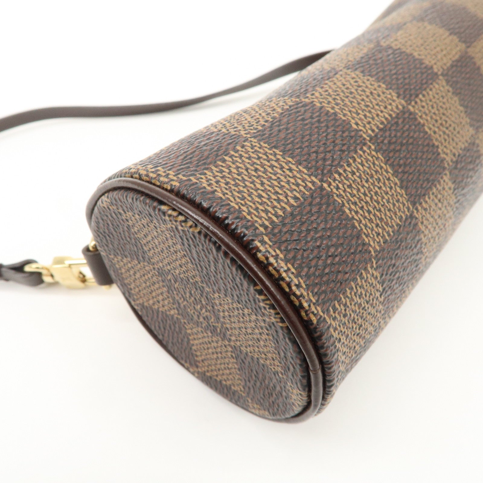 Louis Vuitton Damier Mini Pouch for Papillon Bag Damier Ebene Used