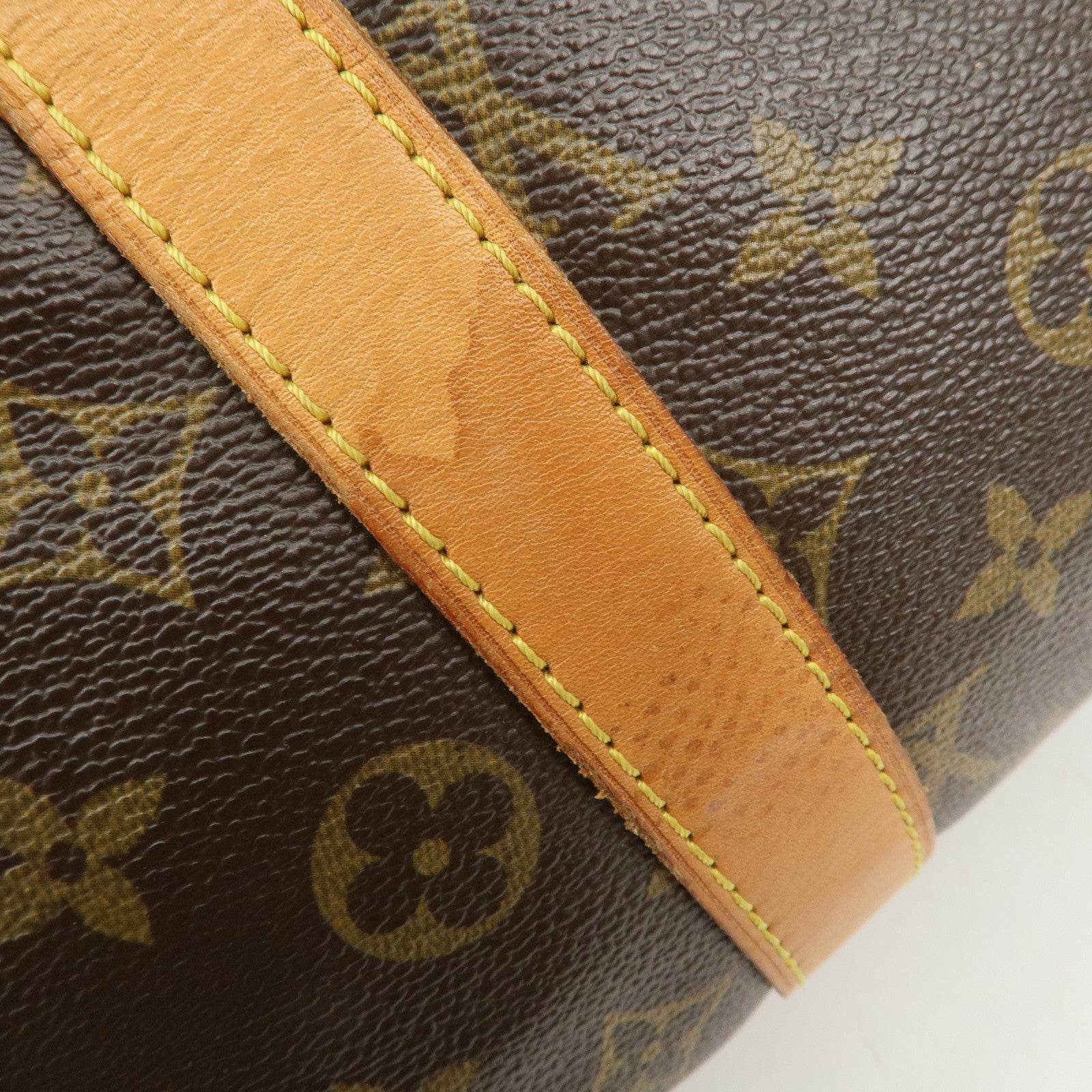 Louis Vuitton Monogram Keep All Bandouliere 55 Bag Brown M41414 Used