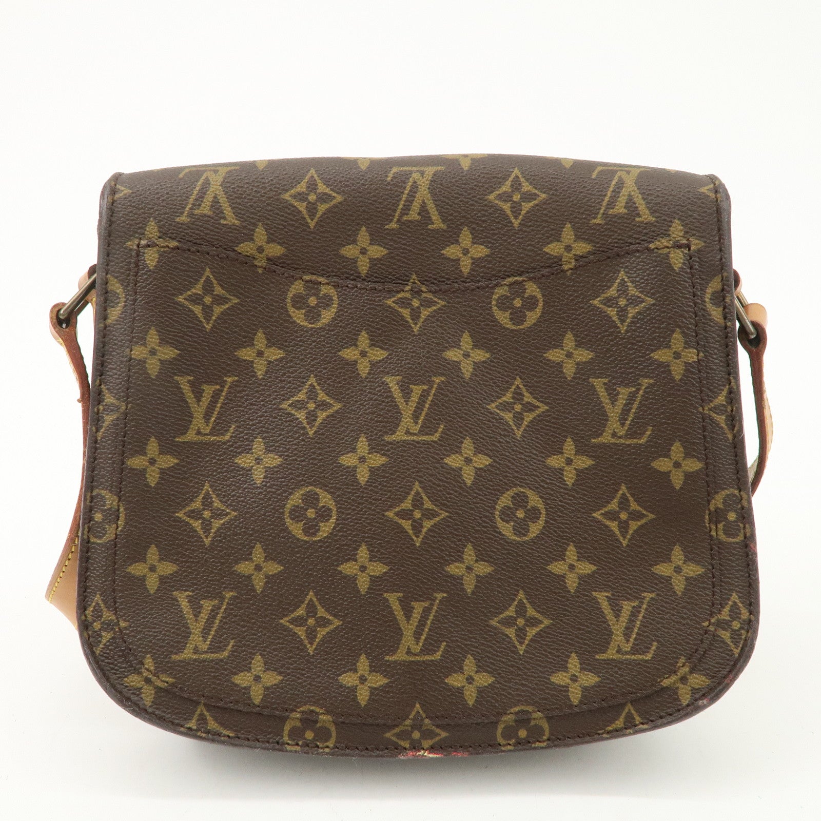 Louis Vuitton Monogram Saint Cloud GM Shoulder Bag Brown M51242