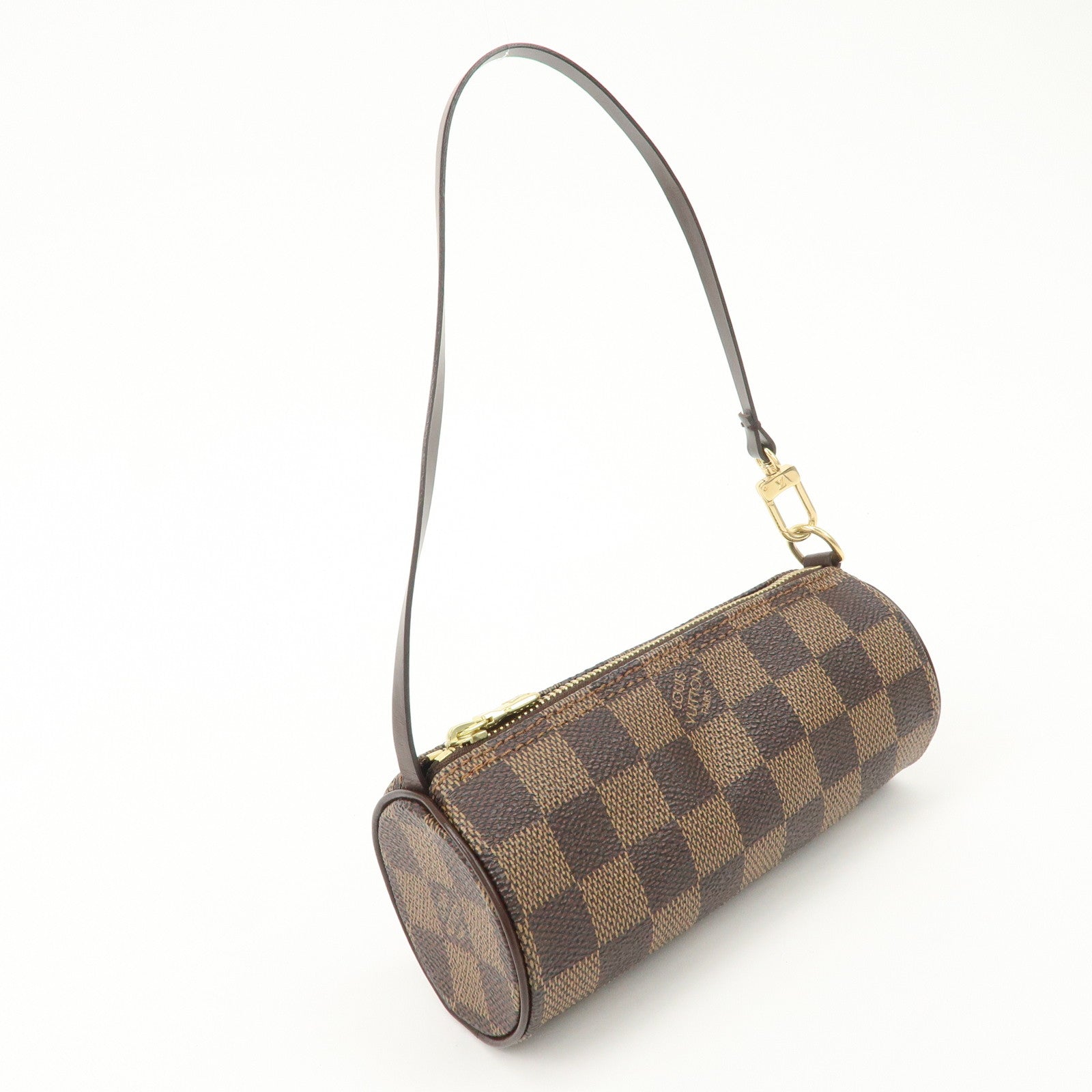 Louis Vuitton Damier Mini Pouch for Papillon Bag Damier Ebene Used