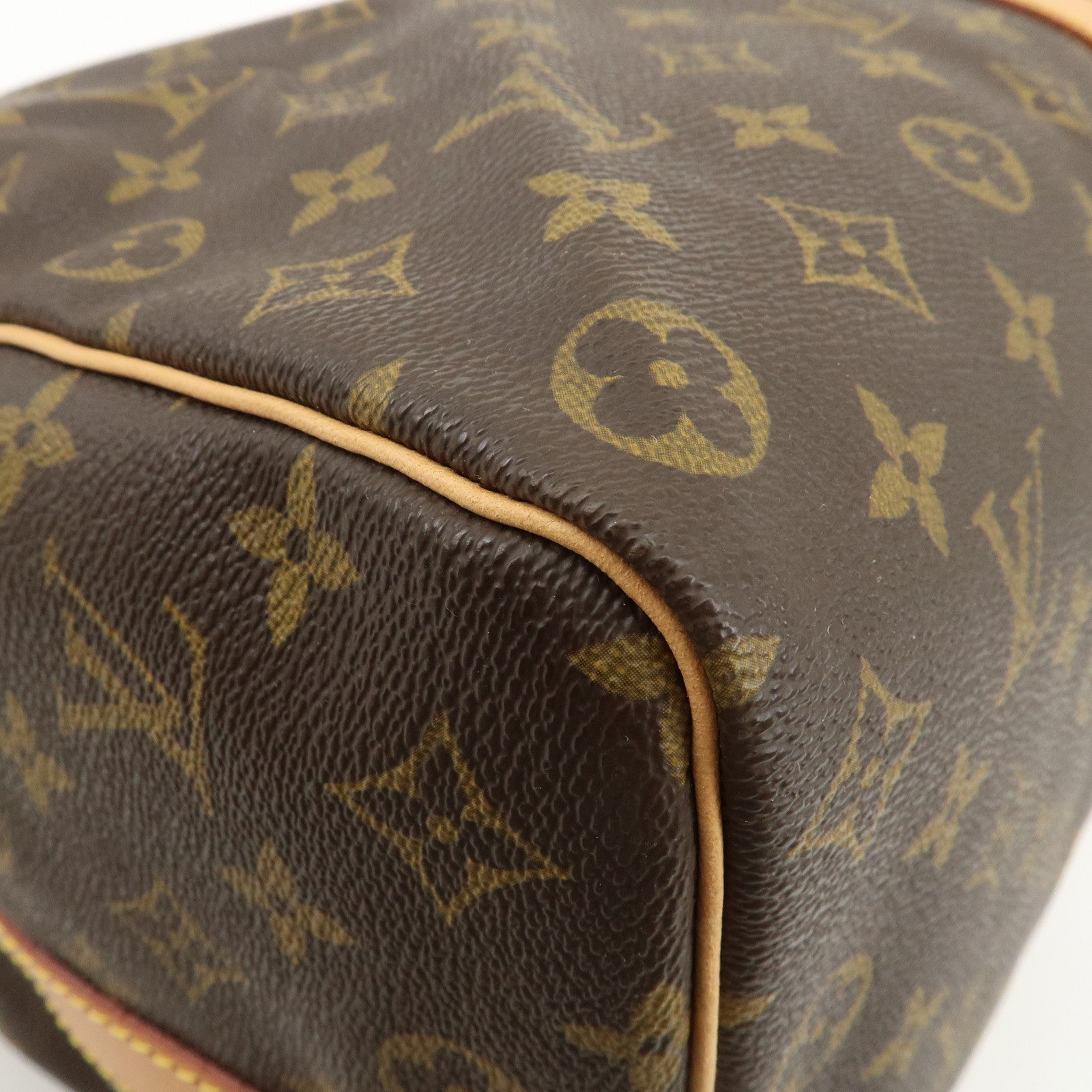 Louis Vuitton Monogram Keep All Bandouliere 50 Boston Bag Brown M41416 Used