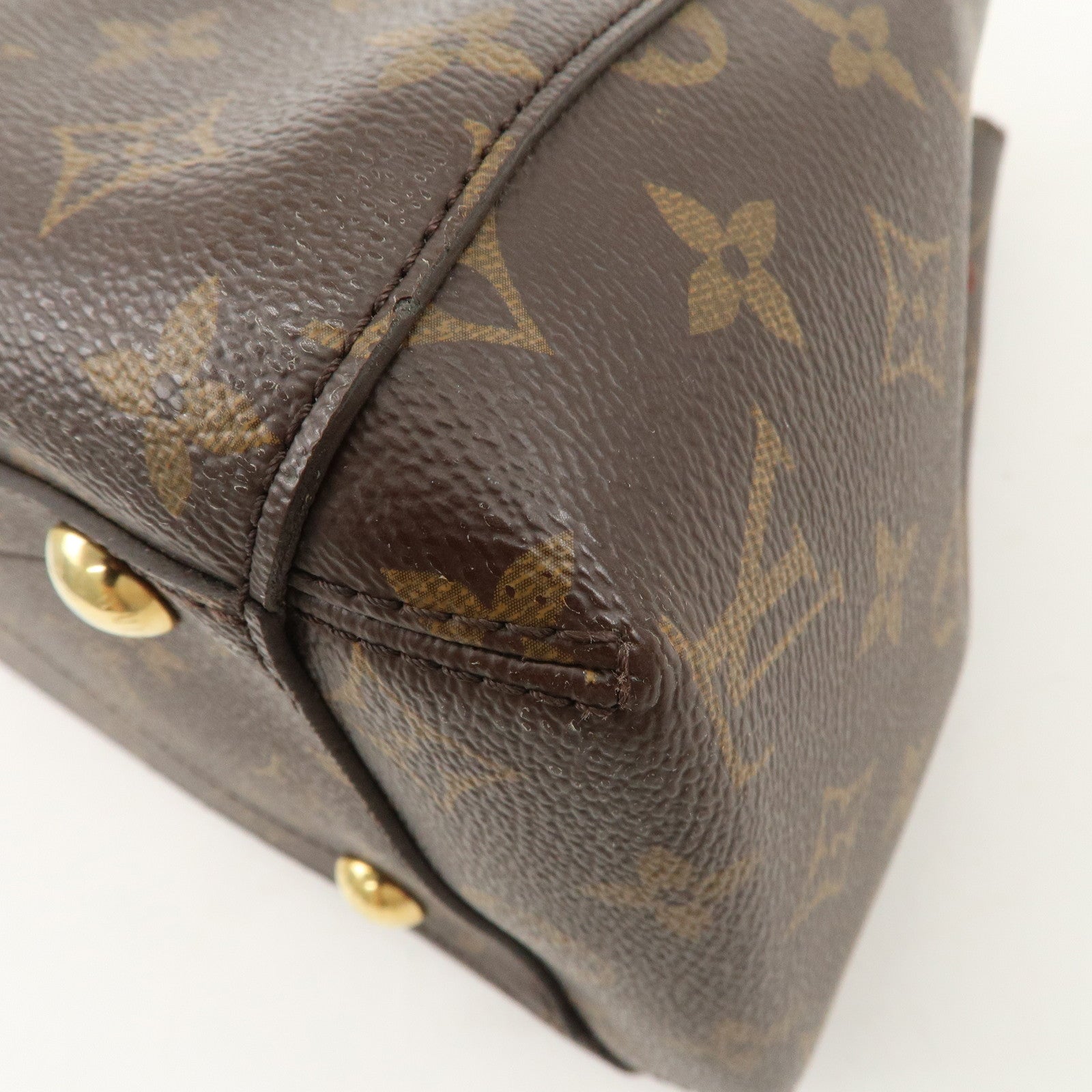 Louis Vuitton Monogram Montaigne MM 2Way Bag Hand Bag M41056 Used